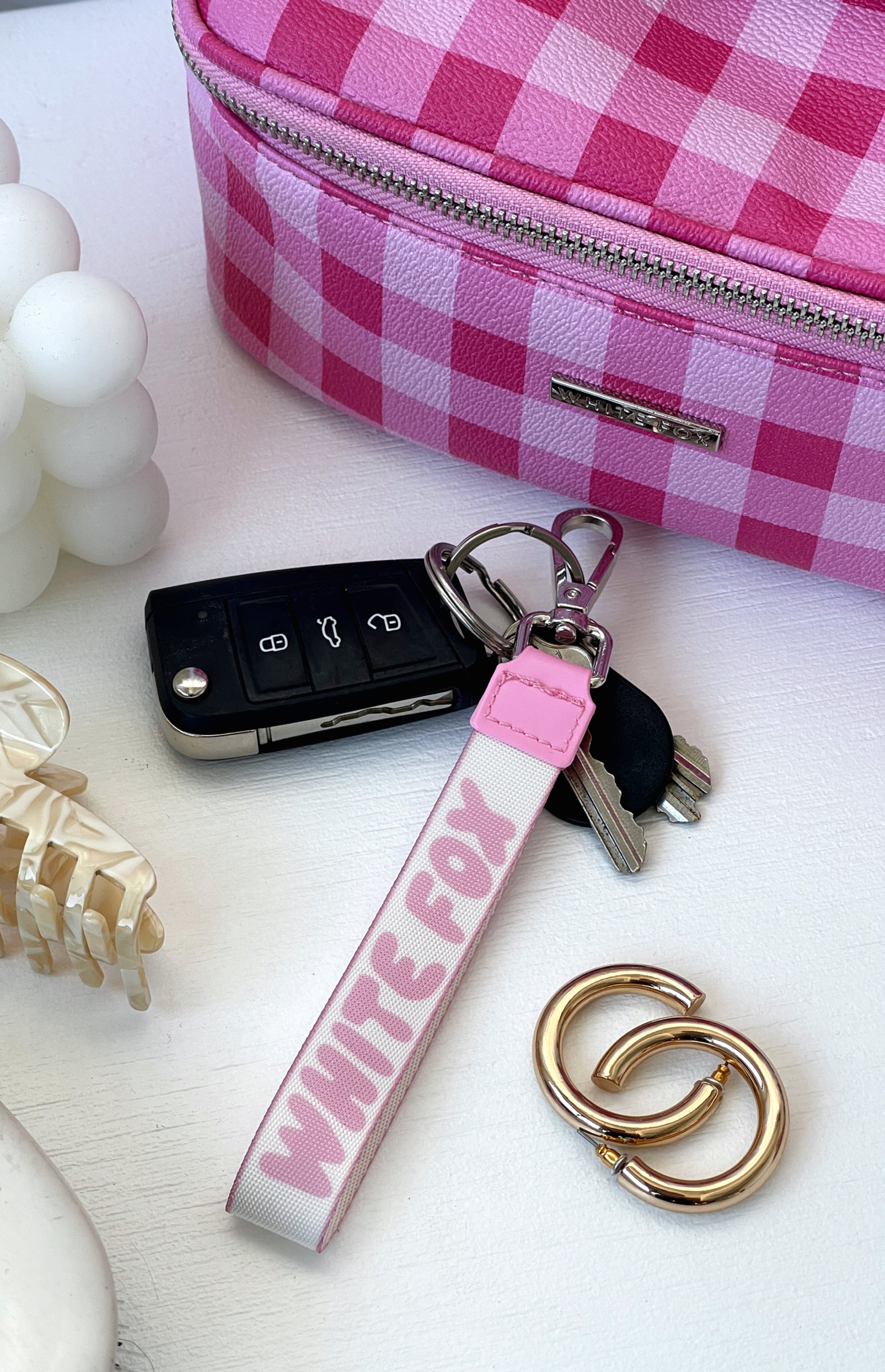 Premium Pink Keychain Strap - Ultimate Style Upgrade