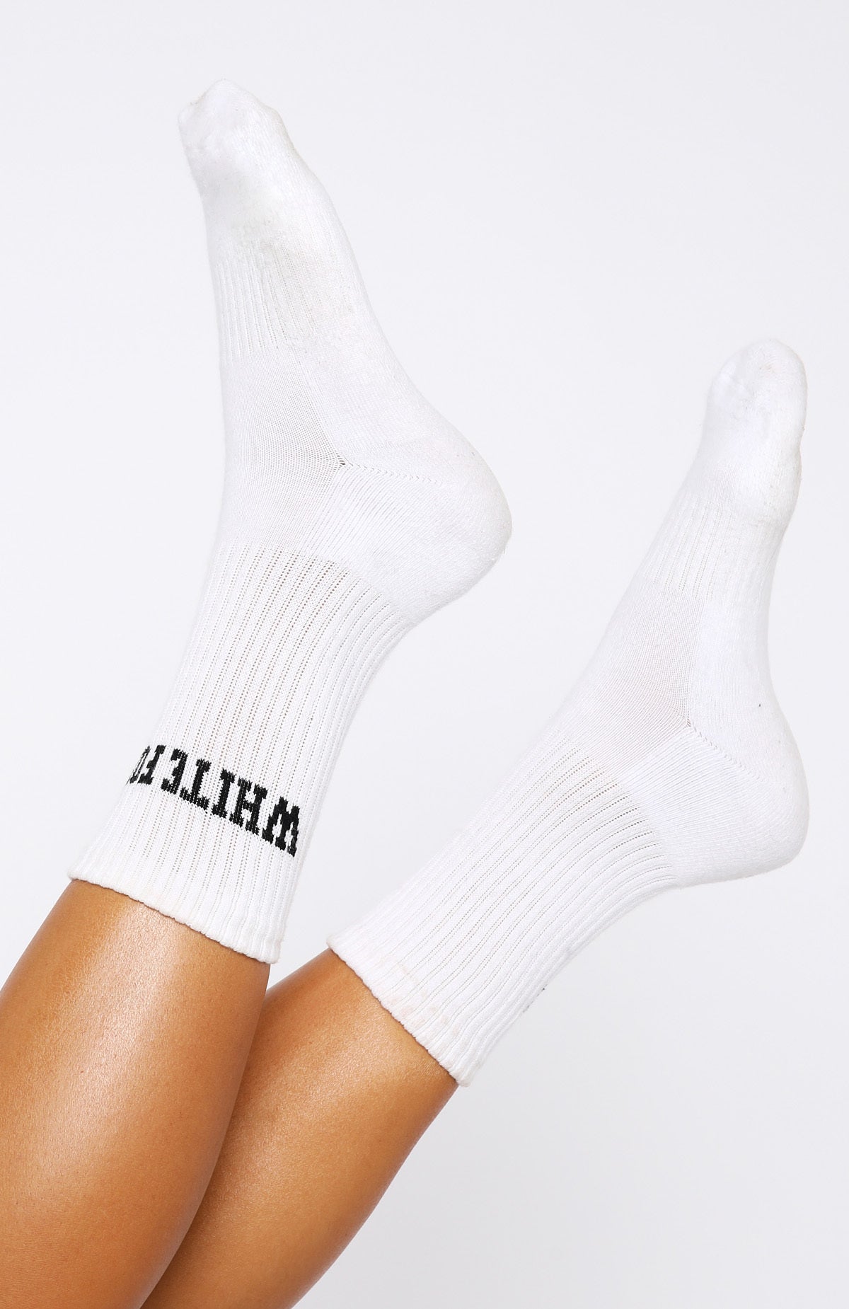 Premium Decade Classics Varsity Socks - Ultimate White Comfort