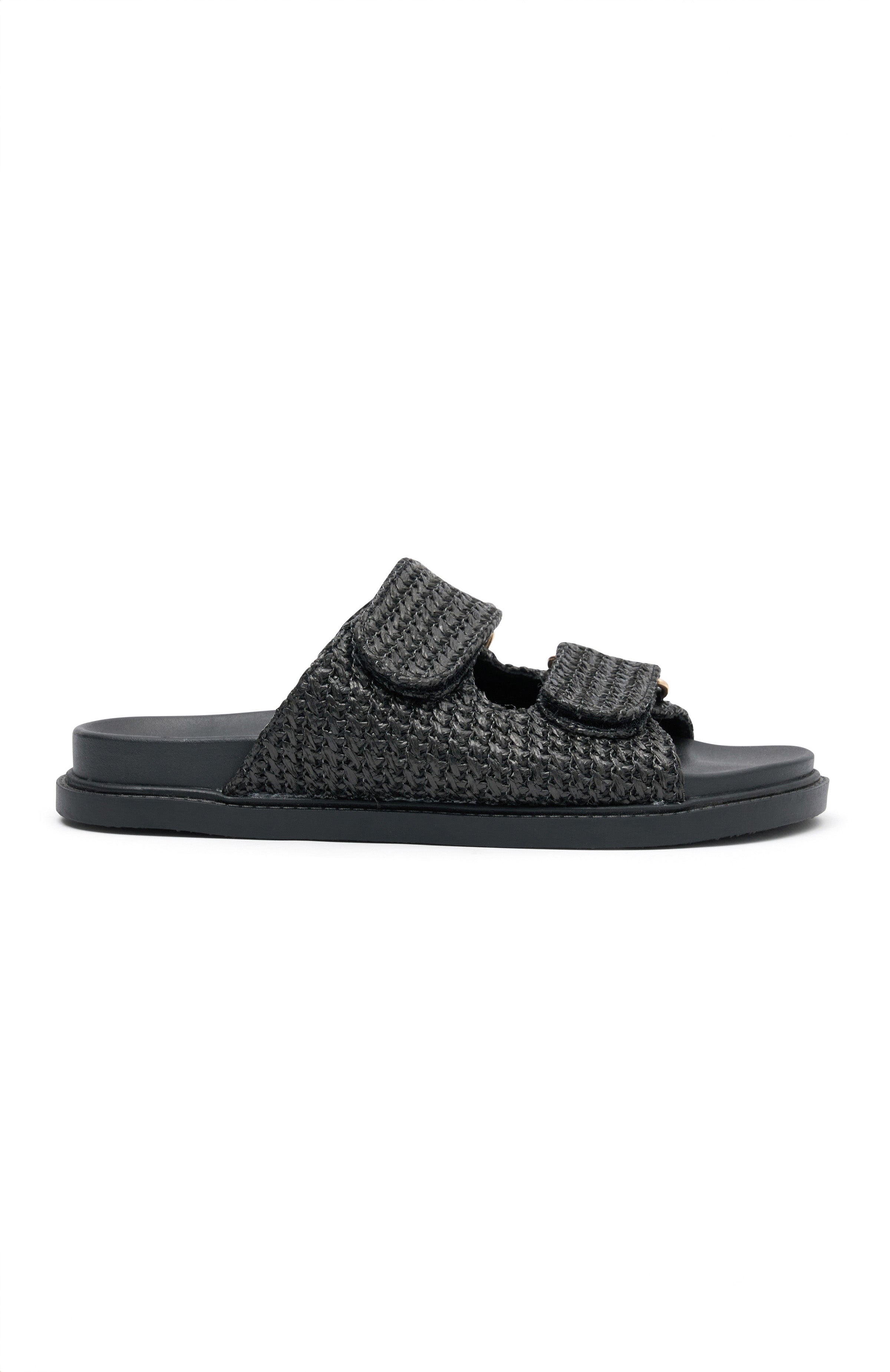 Premium Off-Duty Black Sandals