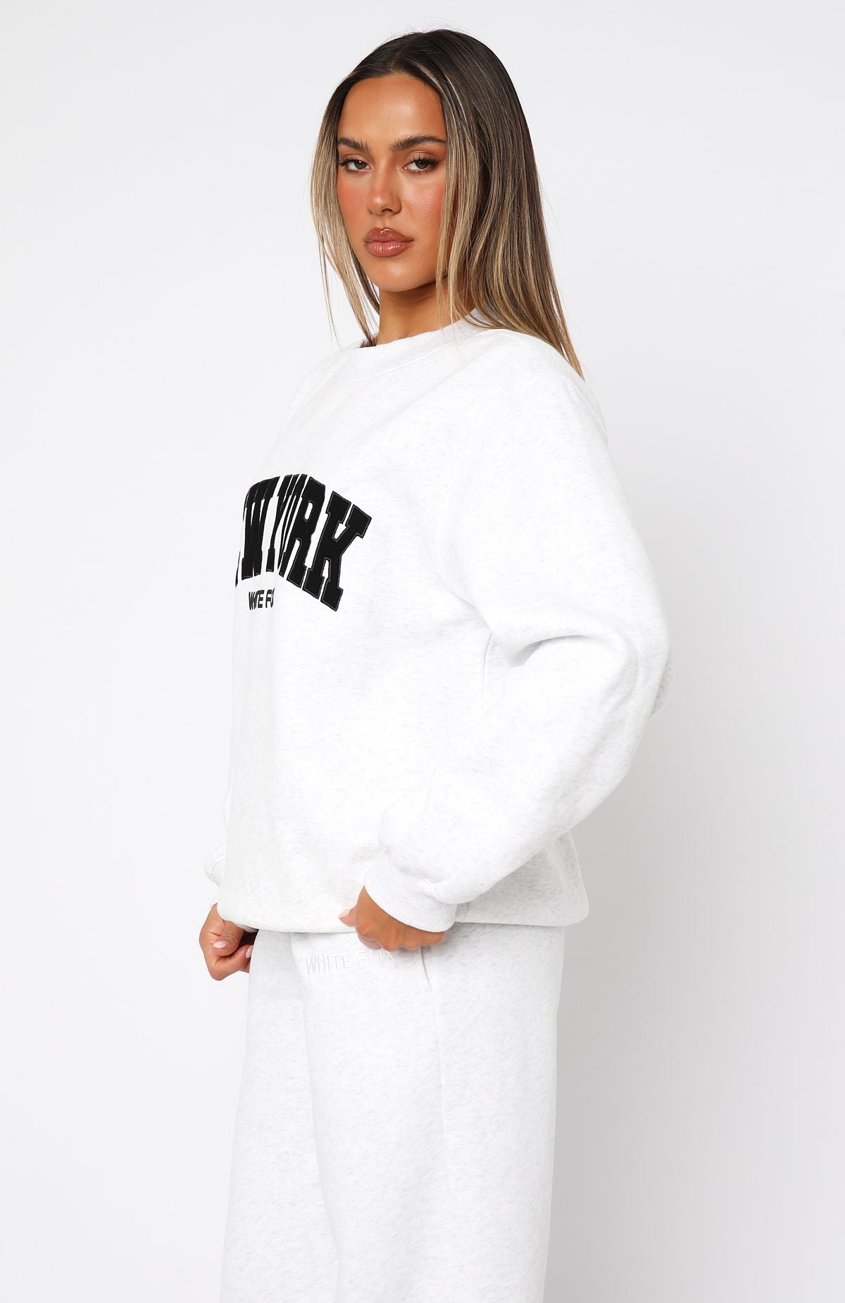 Premium All-Time Oversized Sweater - Grey Marle