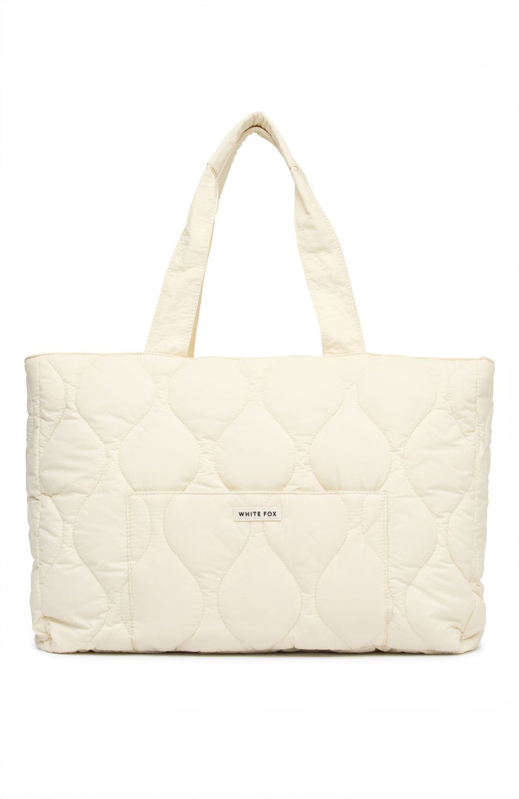 Premium Quilted Tote Bag - Cream | Ultimate Active Companion