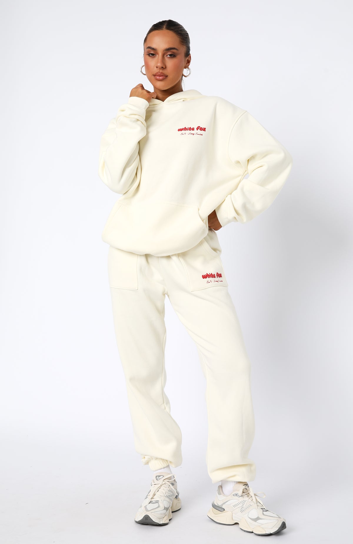 Premium Era 8 Fleece Sweatpants - Cherry Cream
