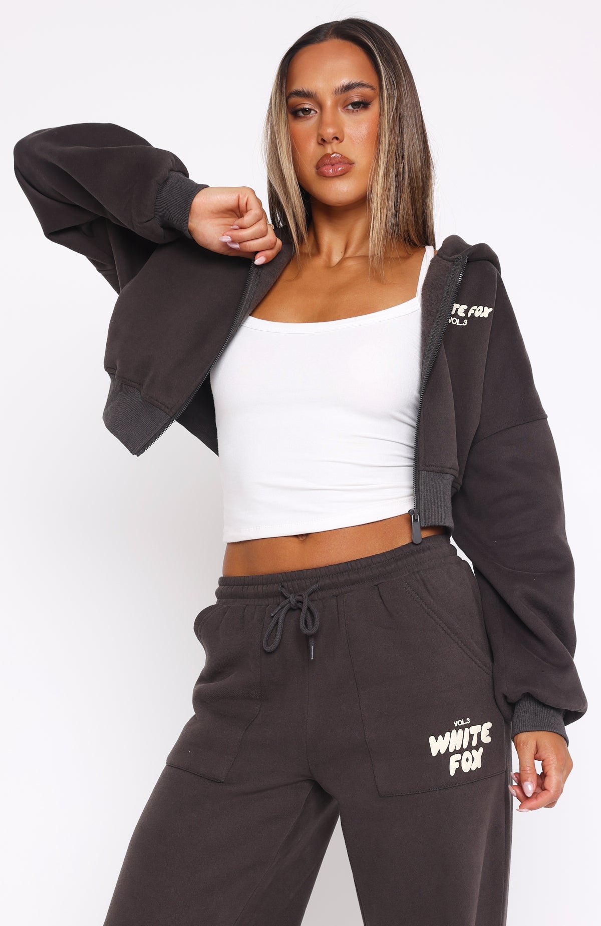 Premium Offstage Cropped Zip Hoodie - Ultimate Comfort & Style