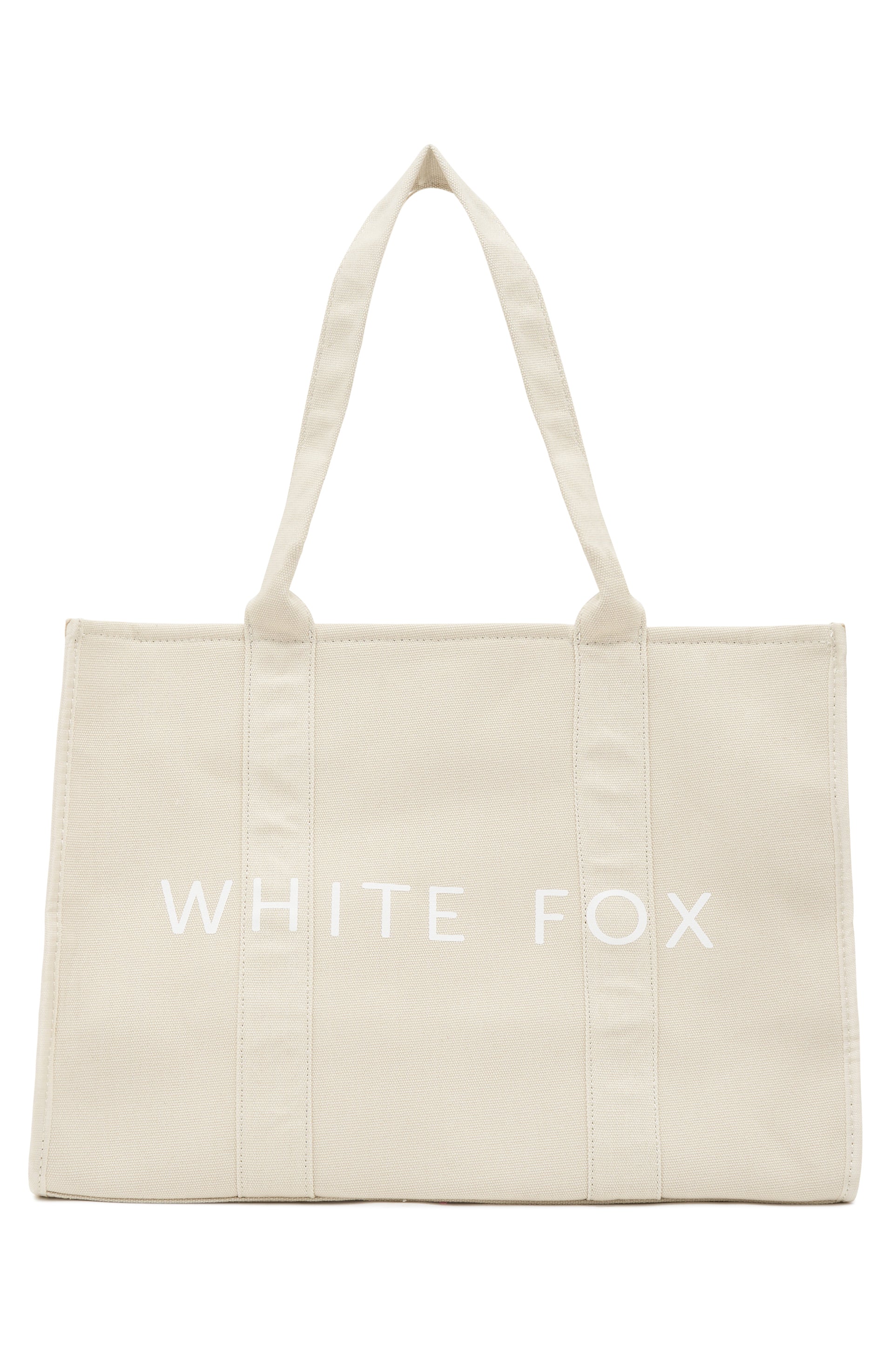 Premium White Fox Beige Tote Bag - Ultimate Style Upgrade