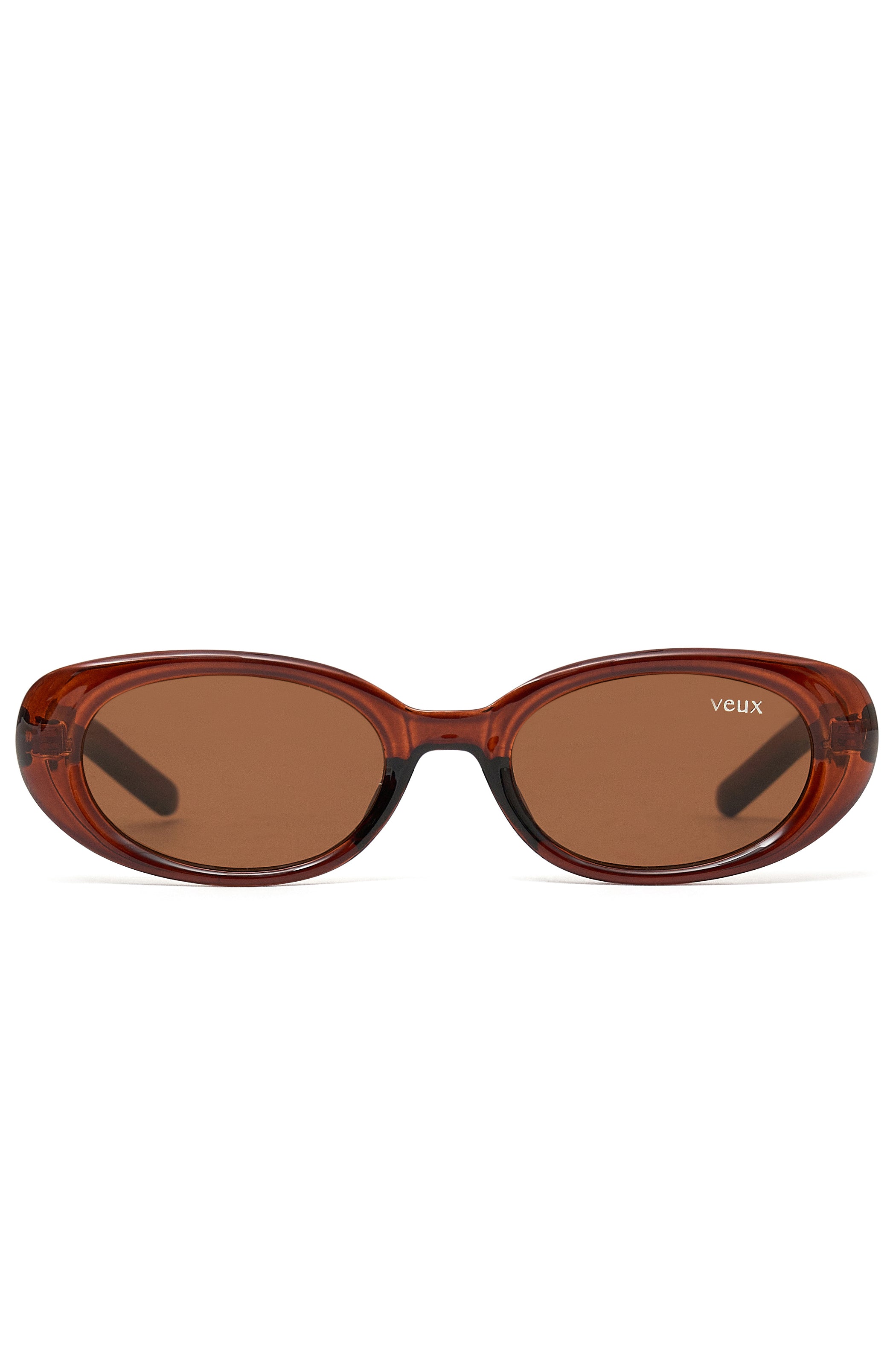 Olivia Premium Brown Sunglasses