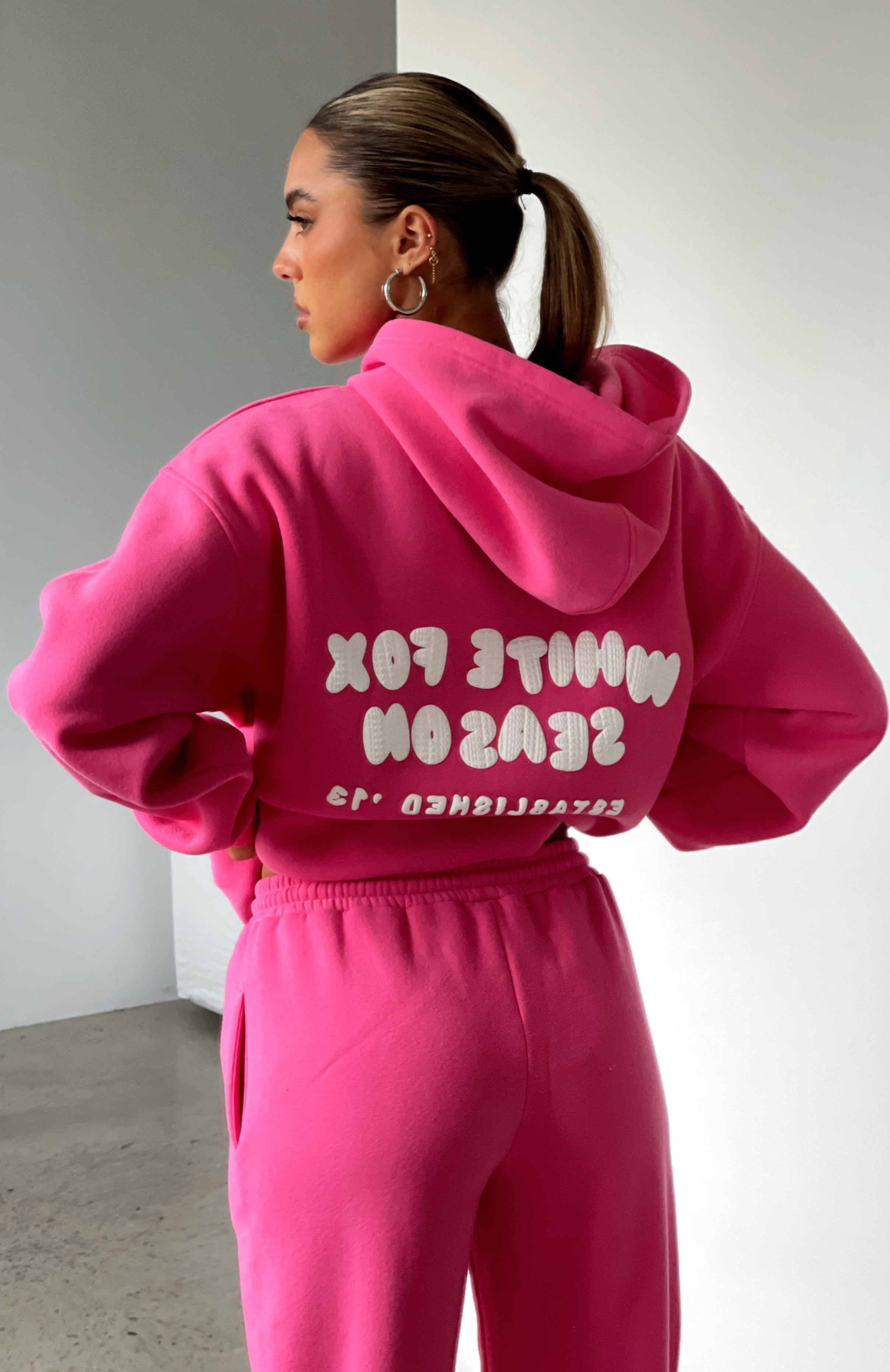 Premium Oversized Hoodie - Hot Pink | Ultimate Comfort