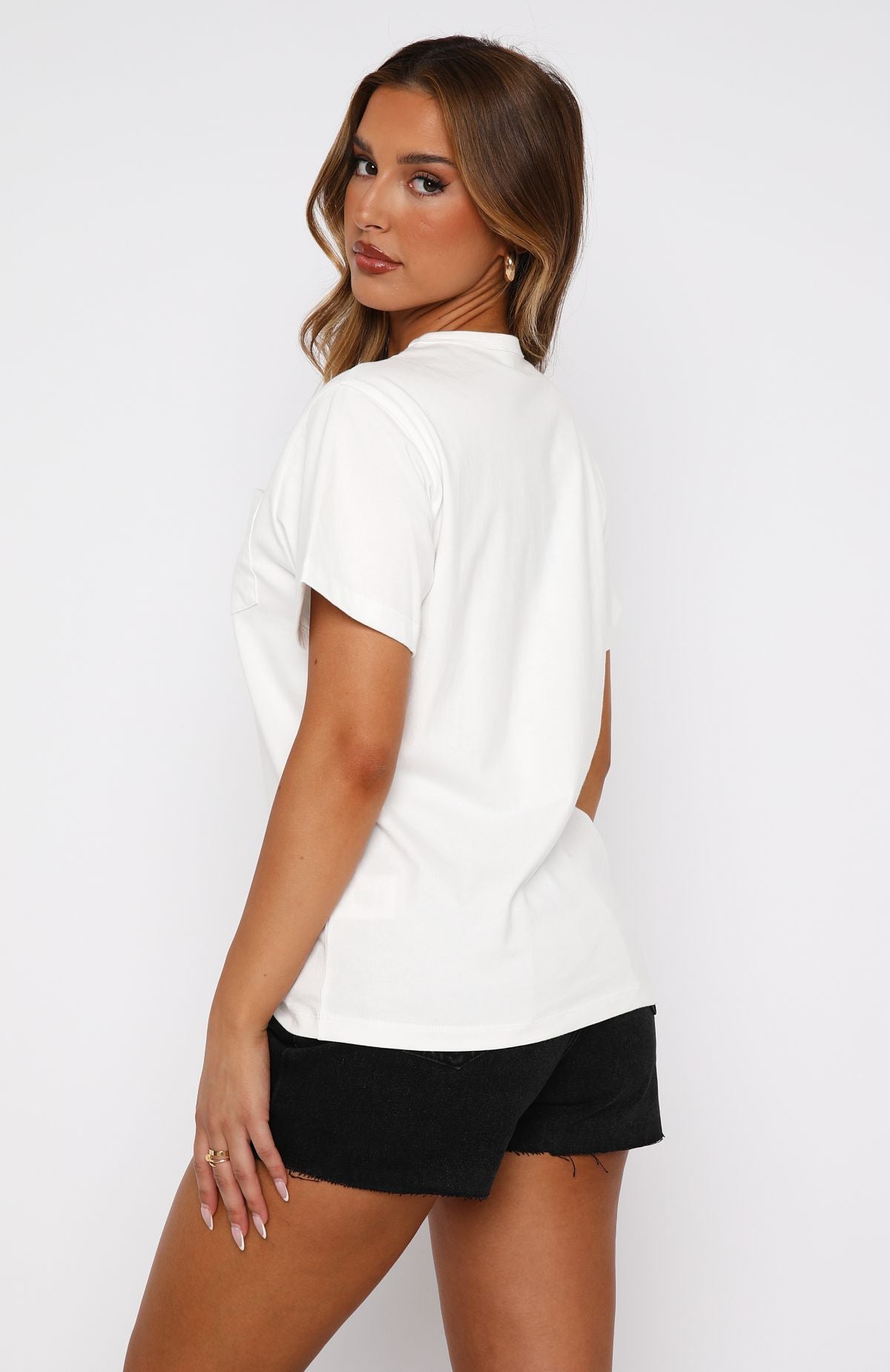 Premium Relaxed Tee: Ultimate Comfort in White