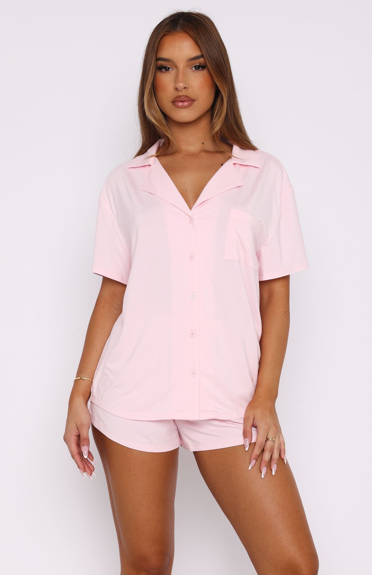 Premium Dreamscape Pyjama Set - Baby Pink | Ultimate Comfort