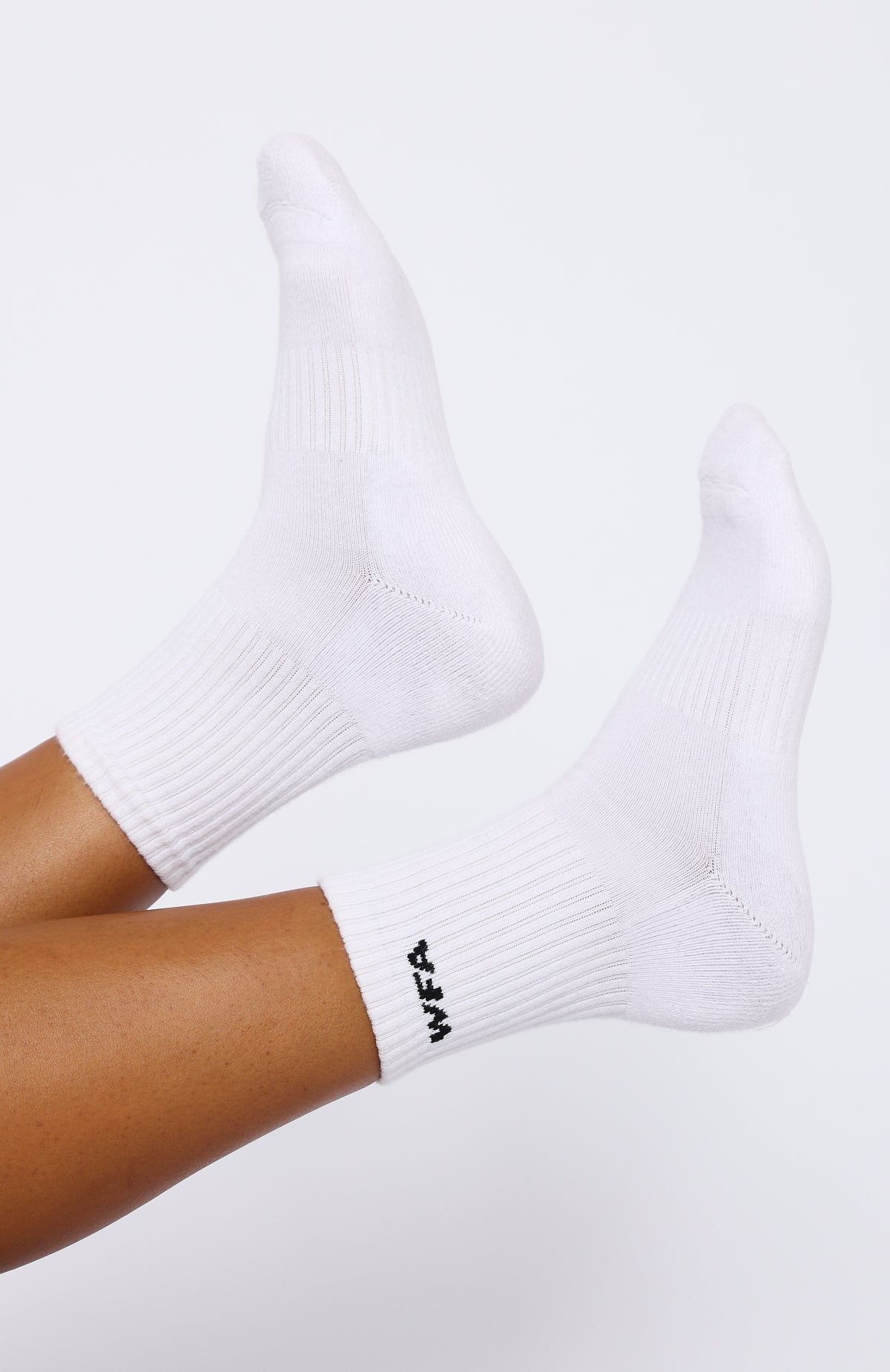 Premium WFA Performance Socks - White/Black