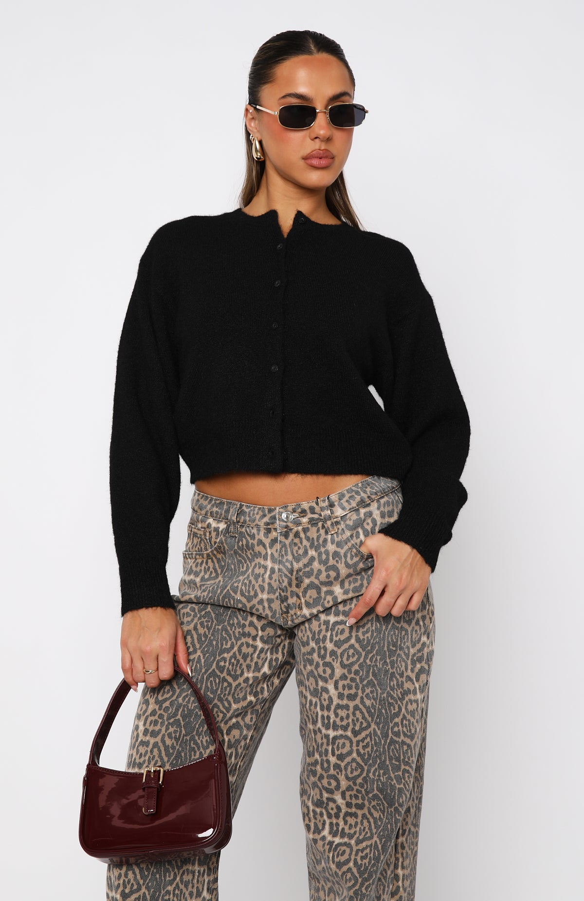 Ultimate Warm Whispers Knit Cardigan - Black