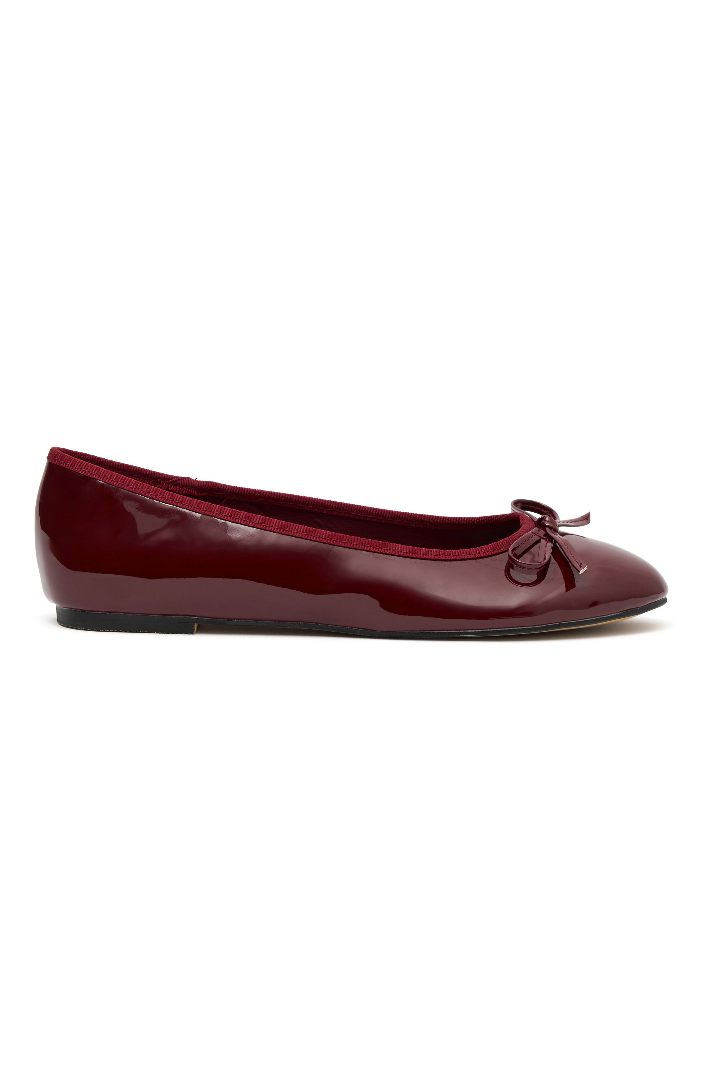 Premium Bridget Ballet Flats - Cherry Cola | Ultimate Comfort & Style