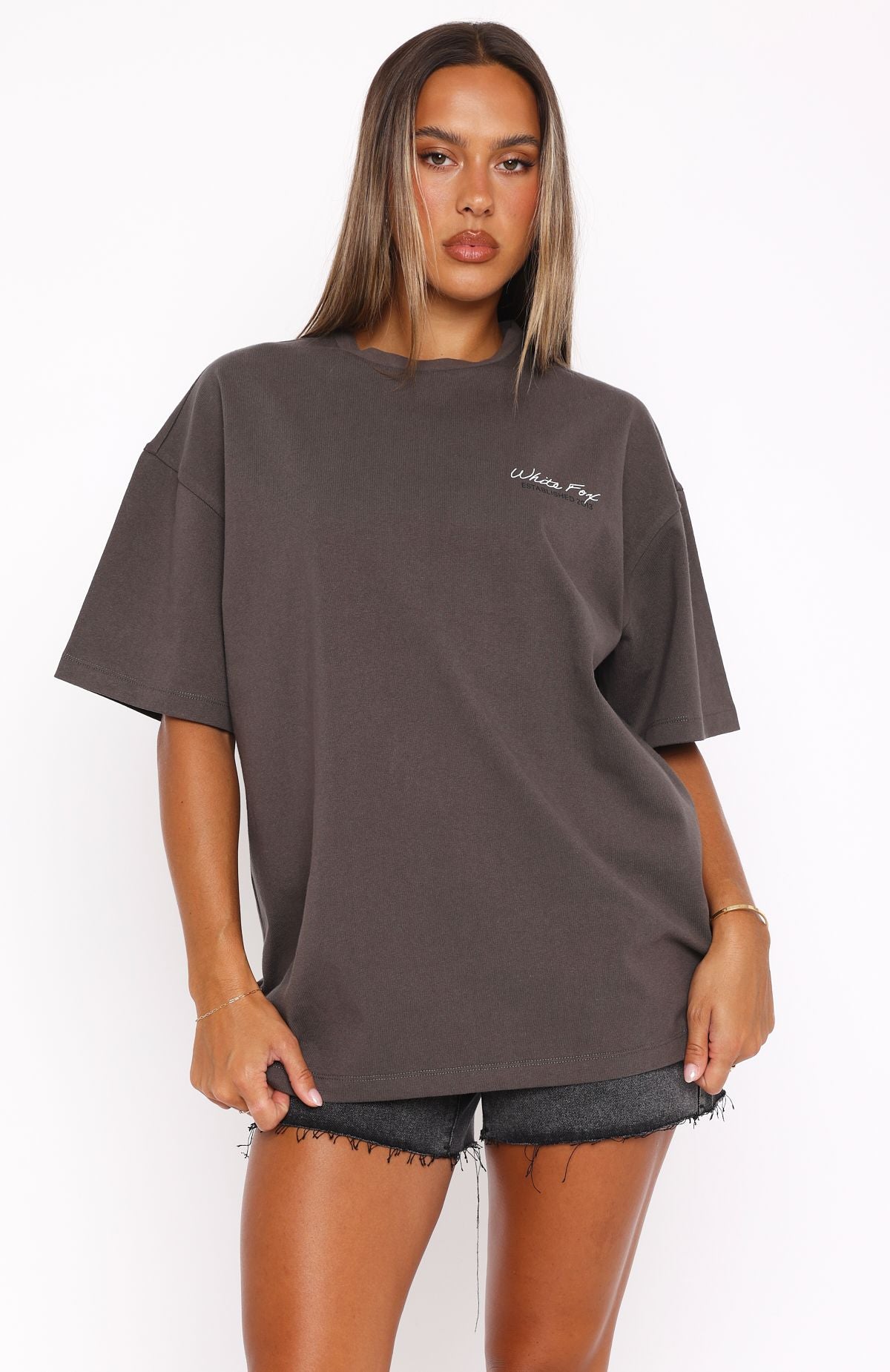 Premium Studio Essentials Oversized Tee - Volcanic Edition