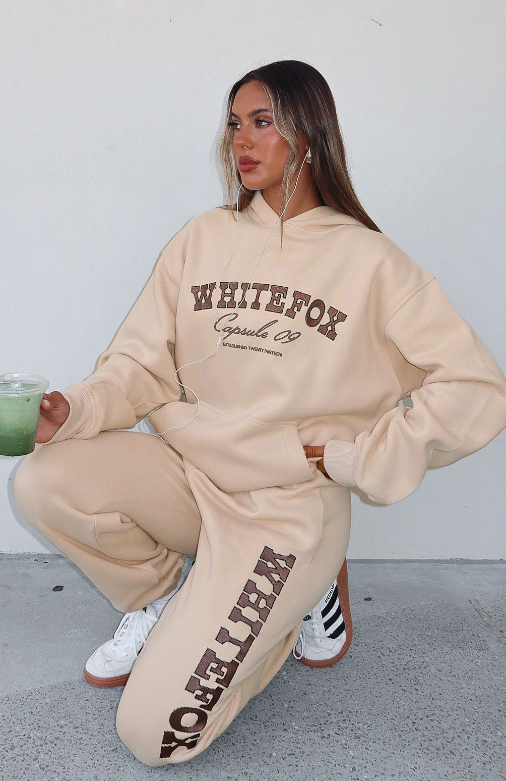 Premium Capsule 9 Catch A Vibe Oversized Hoodie - Ultimate Comfort in Sand