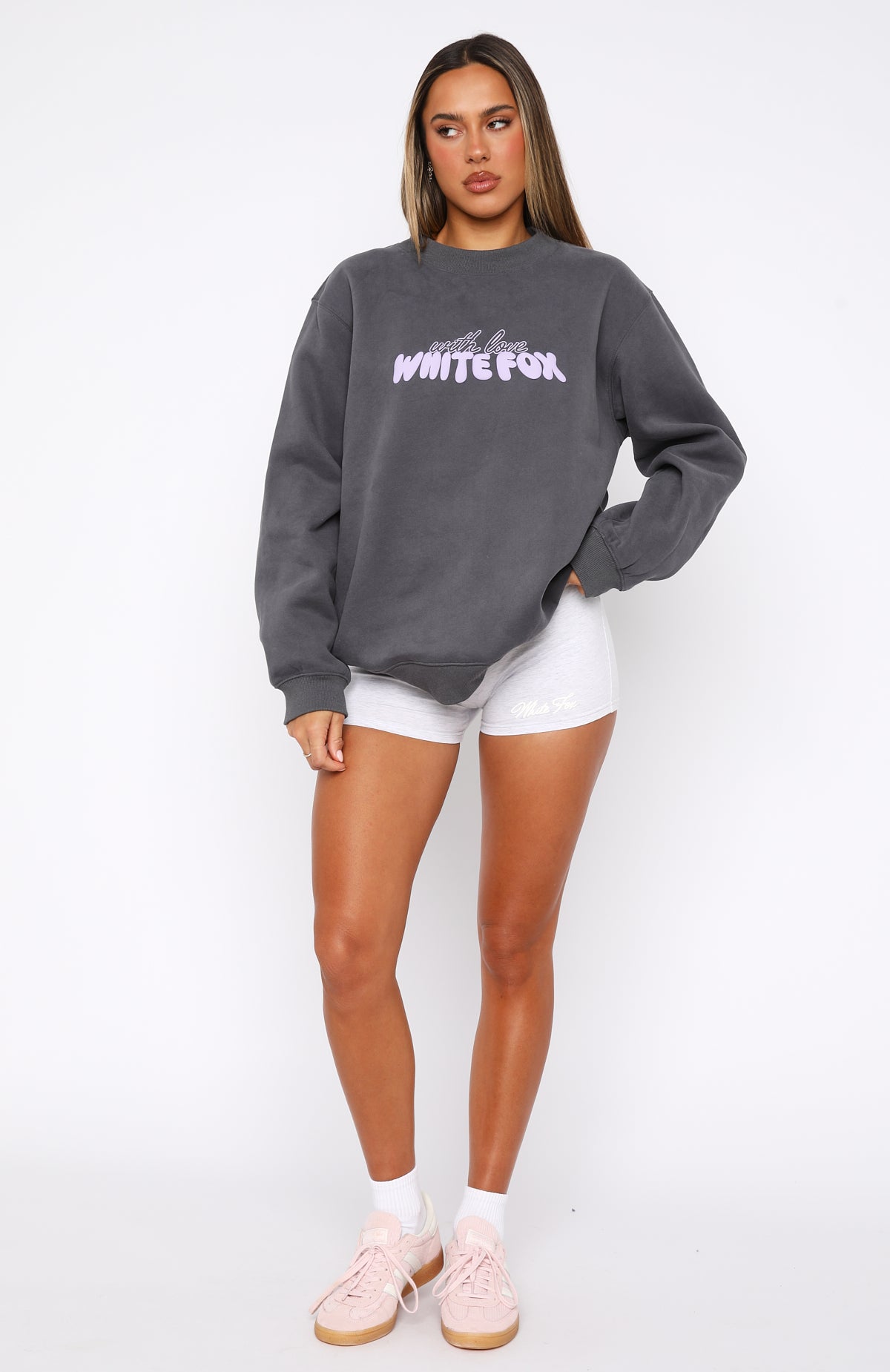 Ultimate Comfort With Love Forever Oversized Sweater - Volcanic Edition