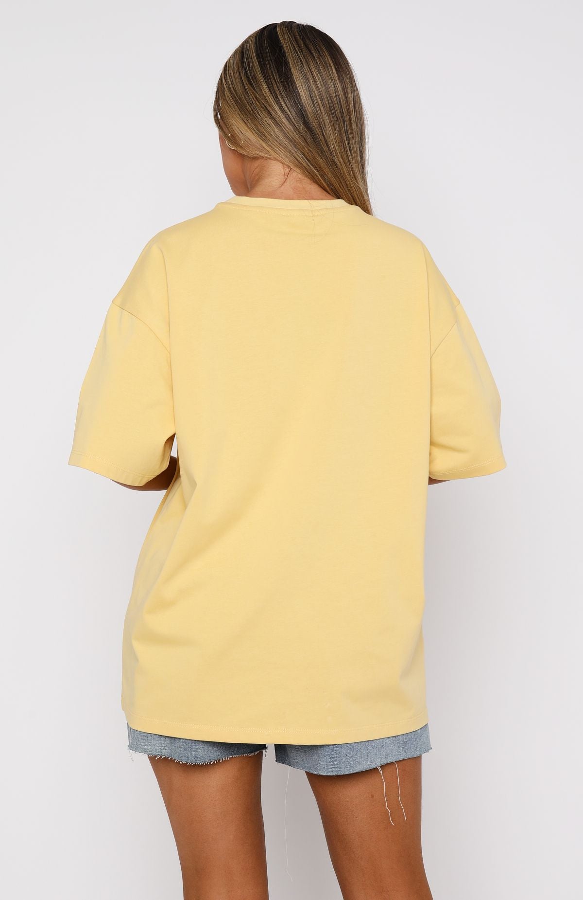 Premium Oversized Mustard Tee - Ultimate Comfort & Style