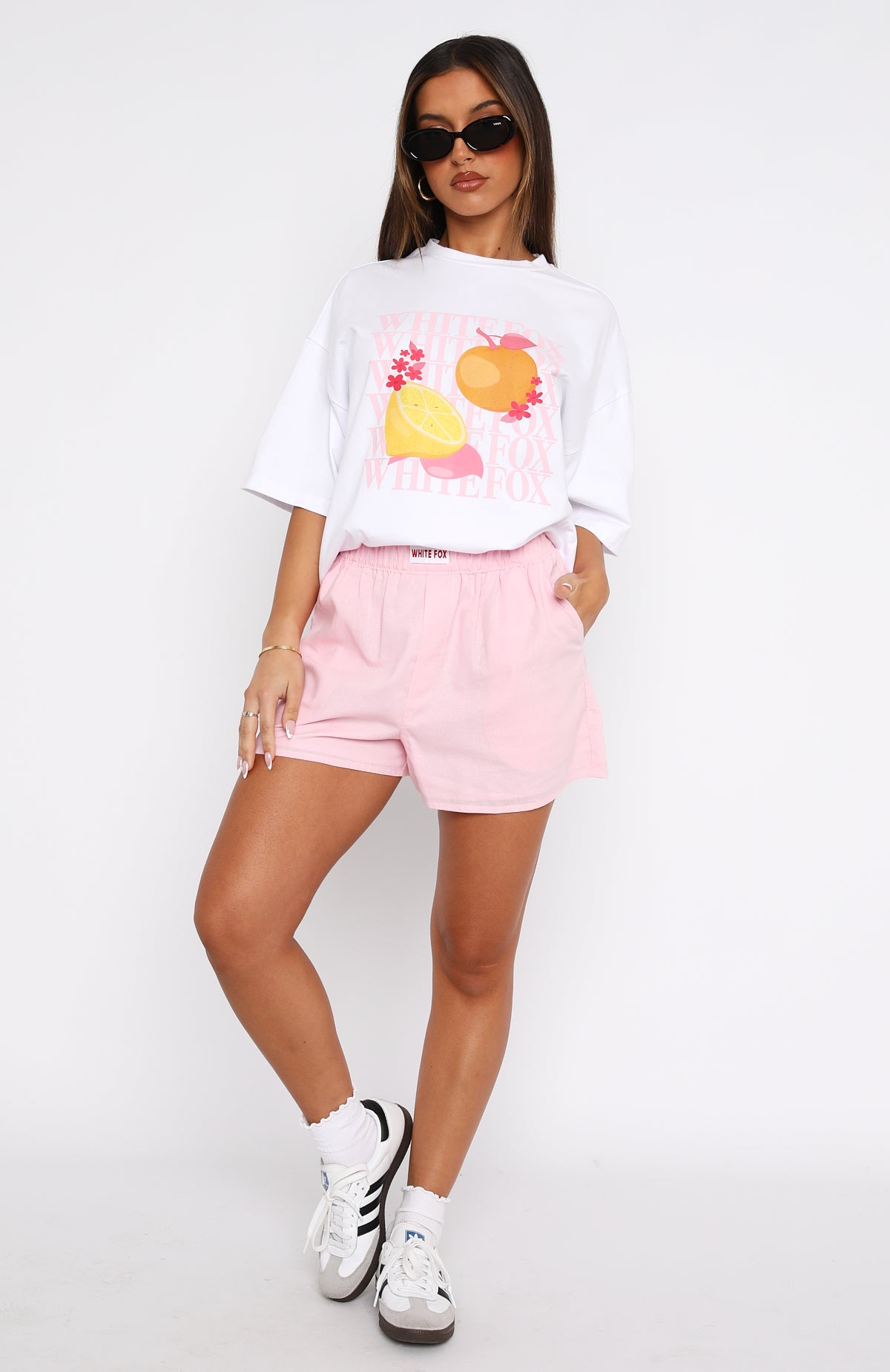 Ultimate Comfort Pink Love Shorts