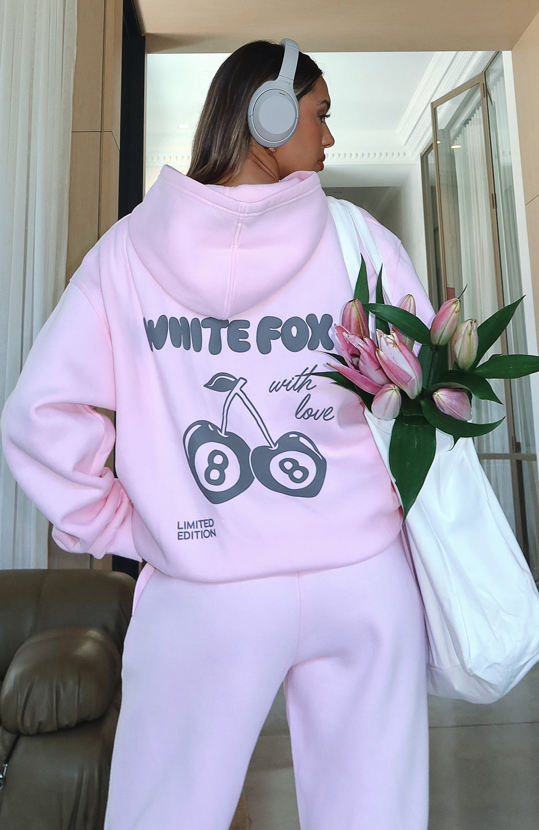 Premium With Love In The Moment Oversized Hoodie - Ultimate Comfort in Pink