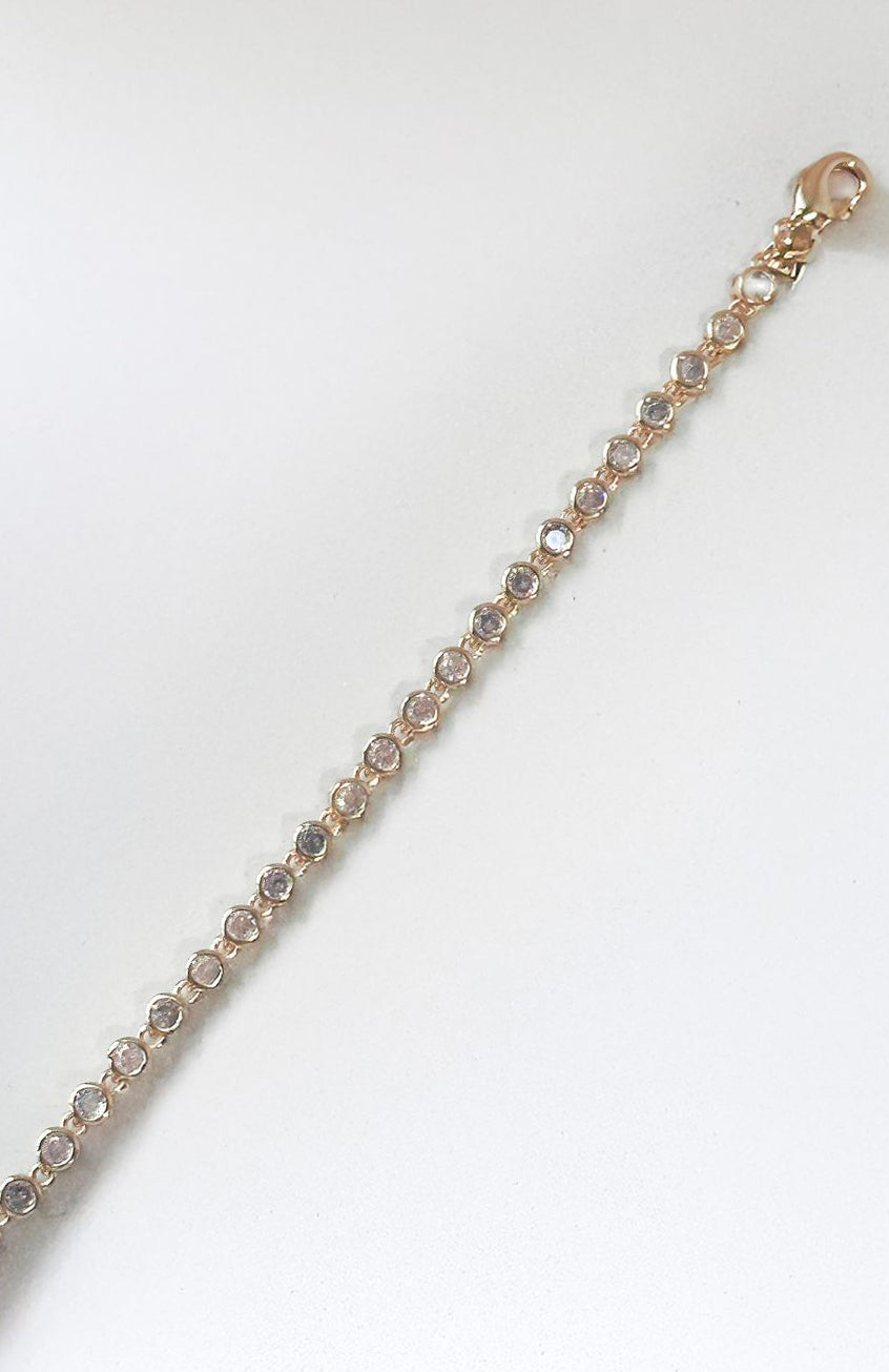 Premium Adele Gold & Crystal Bracelet - Ultimate Elegance