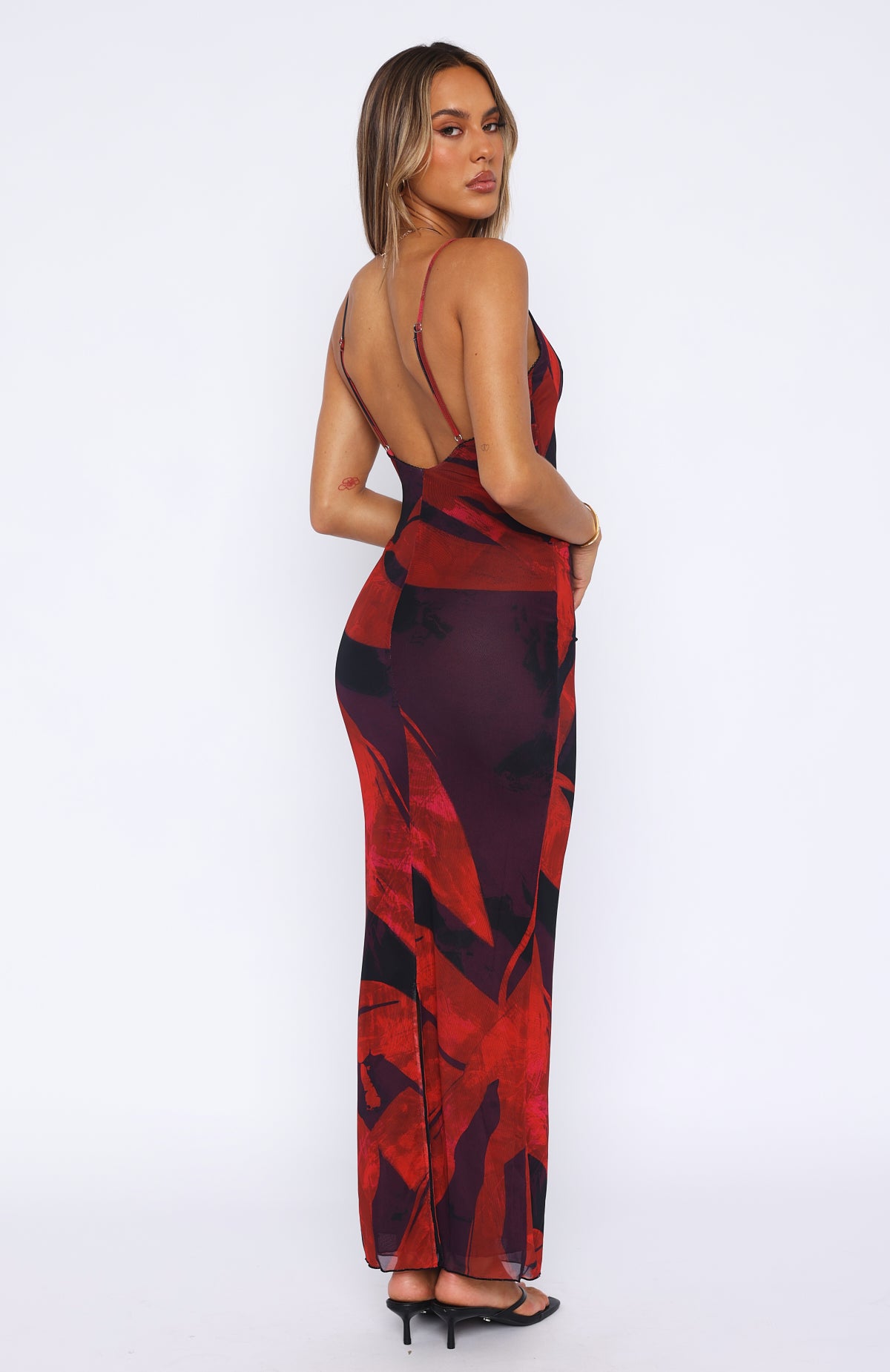 Premium I Don't Miss You Maxi Dress in Garnet - Ultimate Elegance