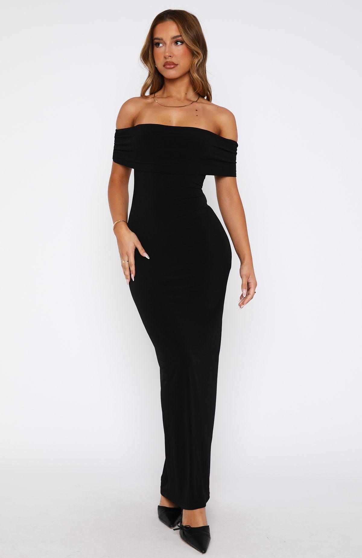 Premium Truth Over Lies Maxi Dress - Ultimate Elegance in Black