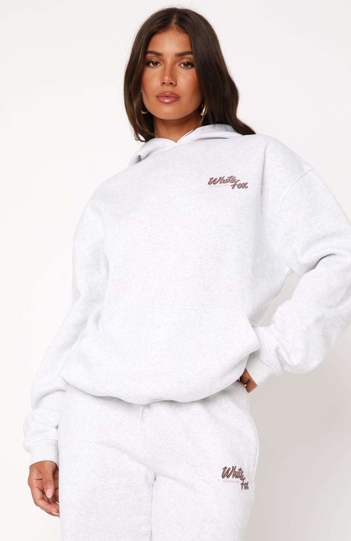 Premium Scenic Route Oversized Hoodie - Grey Marle | Ultimate Comfort