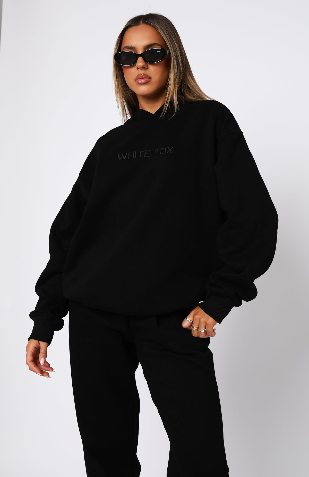 Ultimate Stay Lifted Oversized Hoodie - Premium Black