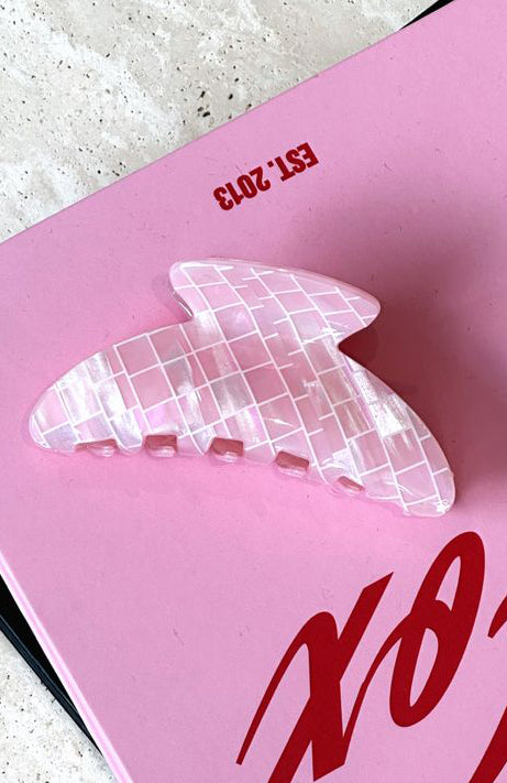 Premium Helen Hair Clip - Baby Pink