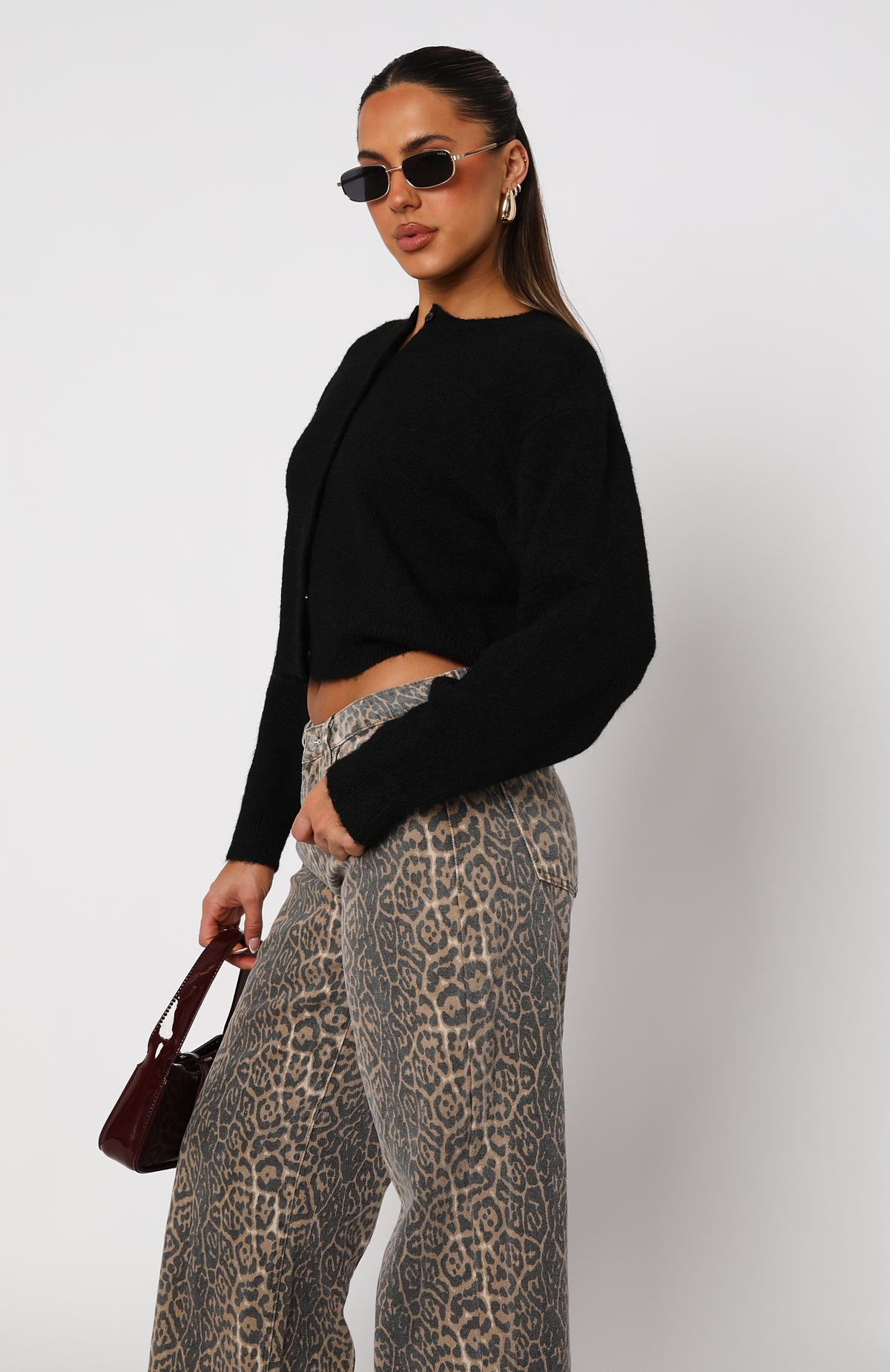 Ultimate Warm Whispers Knit Cardigan - Black