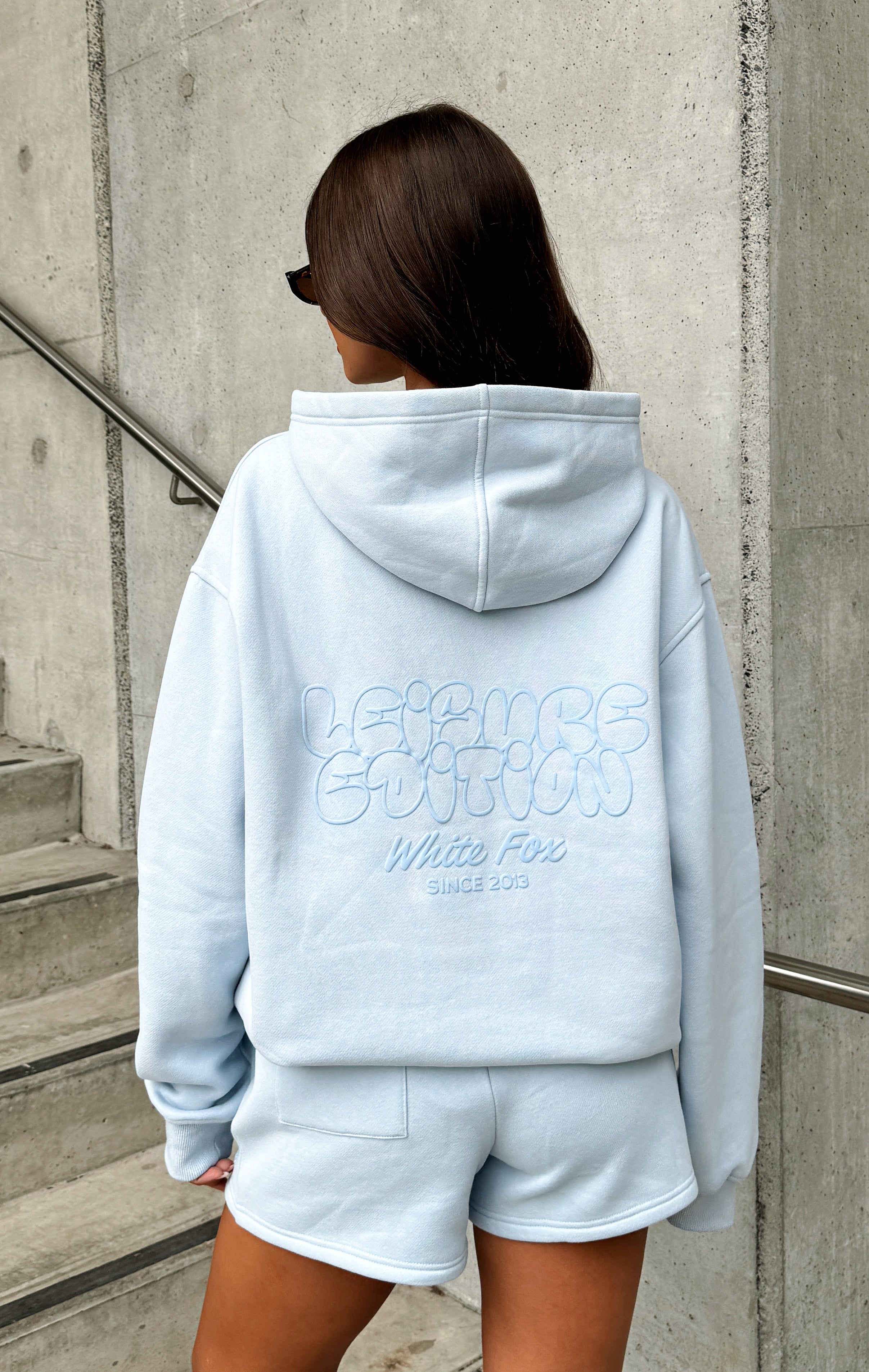 Premium Oversized Hoodie - Baby Blue | Ultimate Comfort