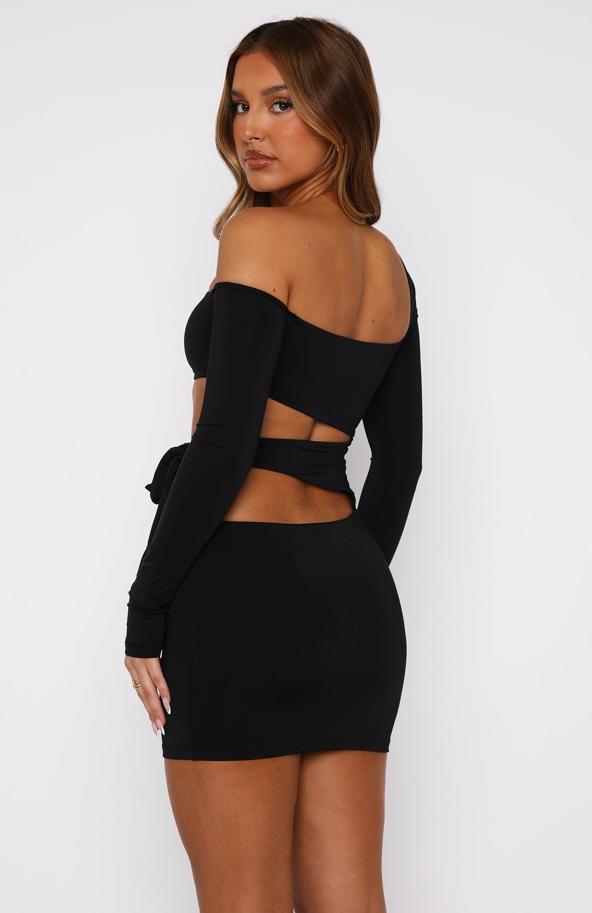 Ultimate Manhattan Glam Mini Dress - Black