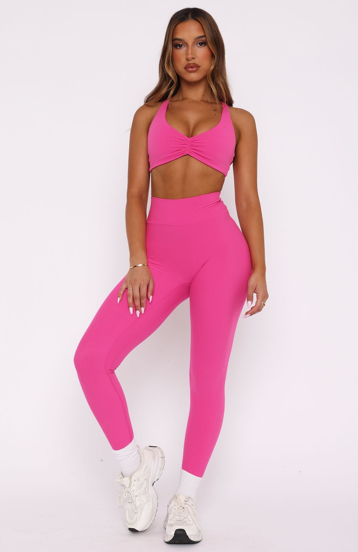 Premium Intensity Scrunch Leggings - Bubblegum Pink