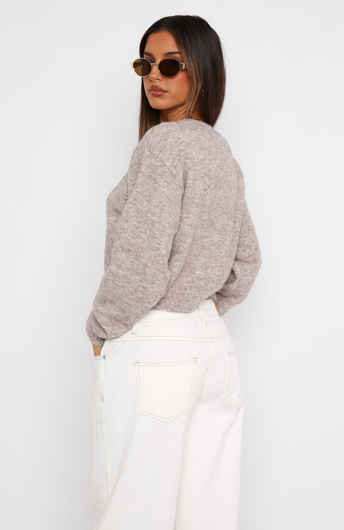 Ultimate Warm Whispers Knit Cardigan - Taupe
