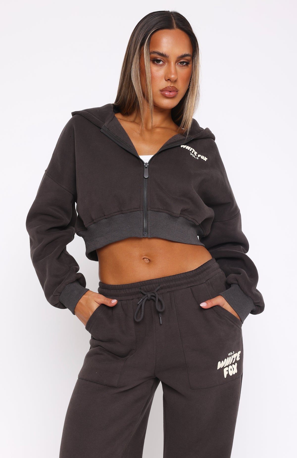 Premium Offstage Cropped Zip Hoodie - Ultimate Comfort & Style