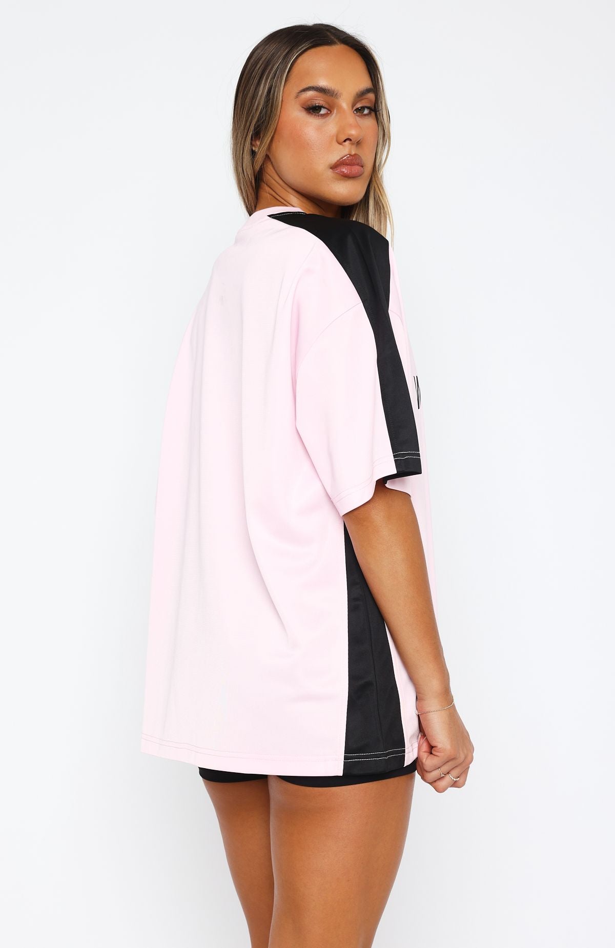 Ultimate Light Pink Oversized Jersey Tee