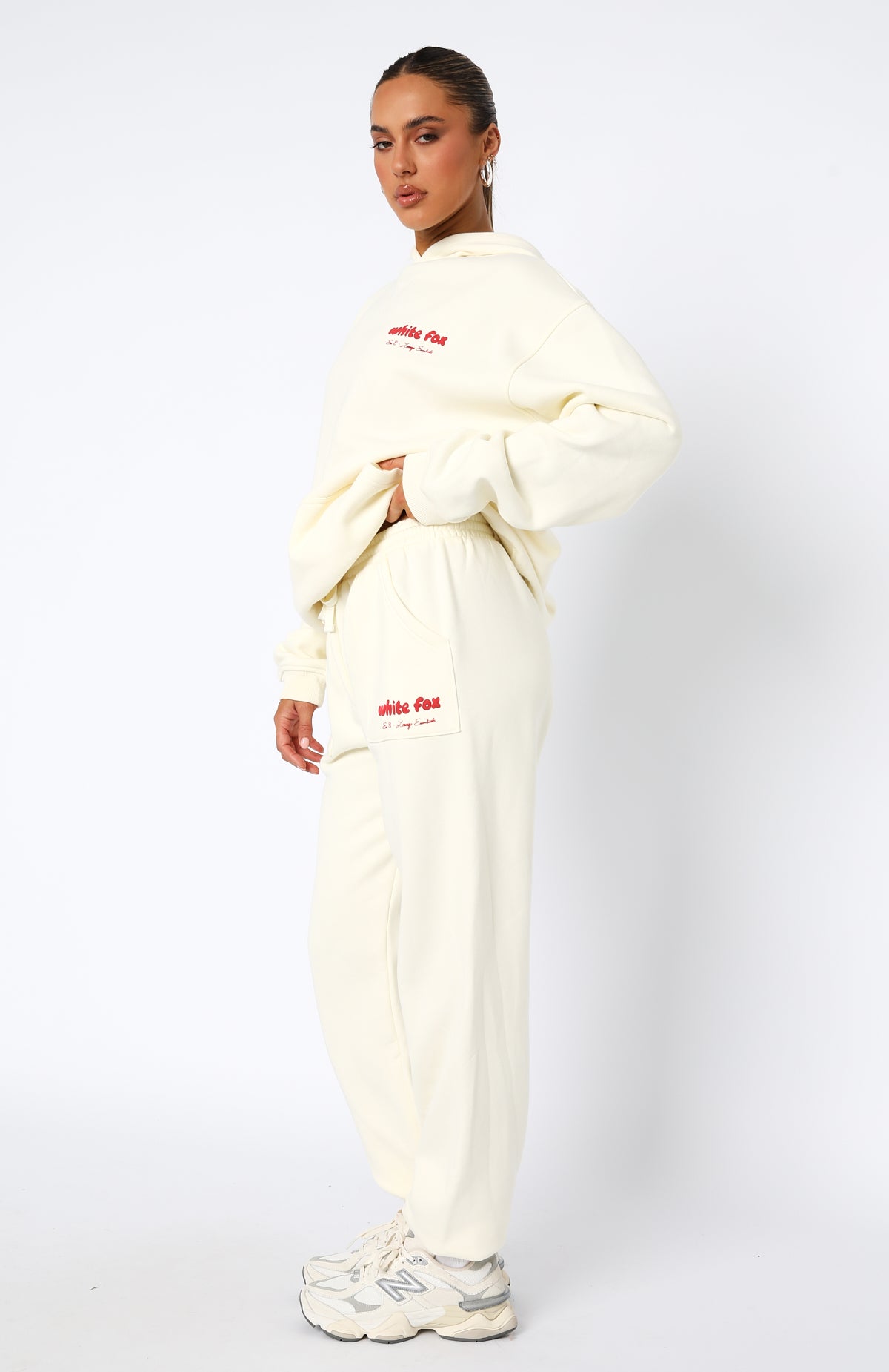 Premium Era 8 Fleece Sweatpants - Cherry Cream