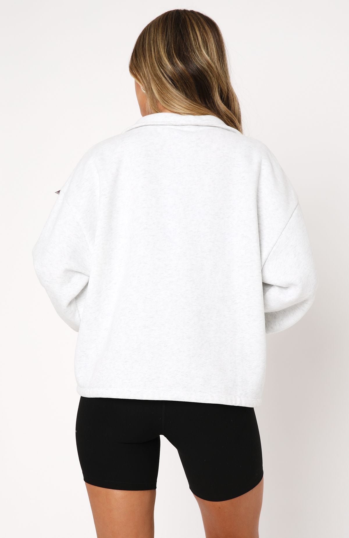 Premium Zip Front Sweater - Grey Marle | Ultimate Comfort & Style