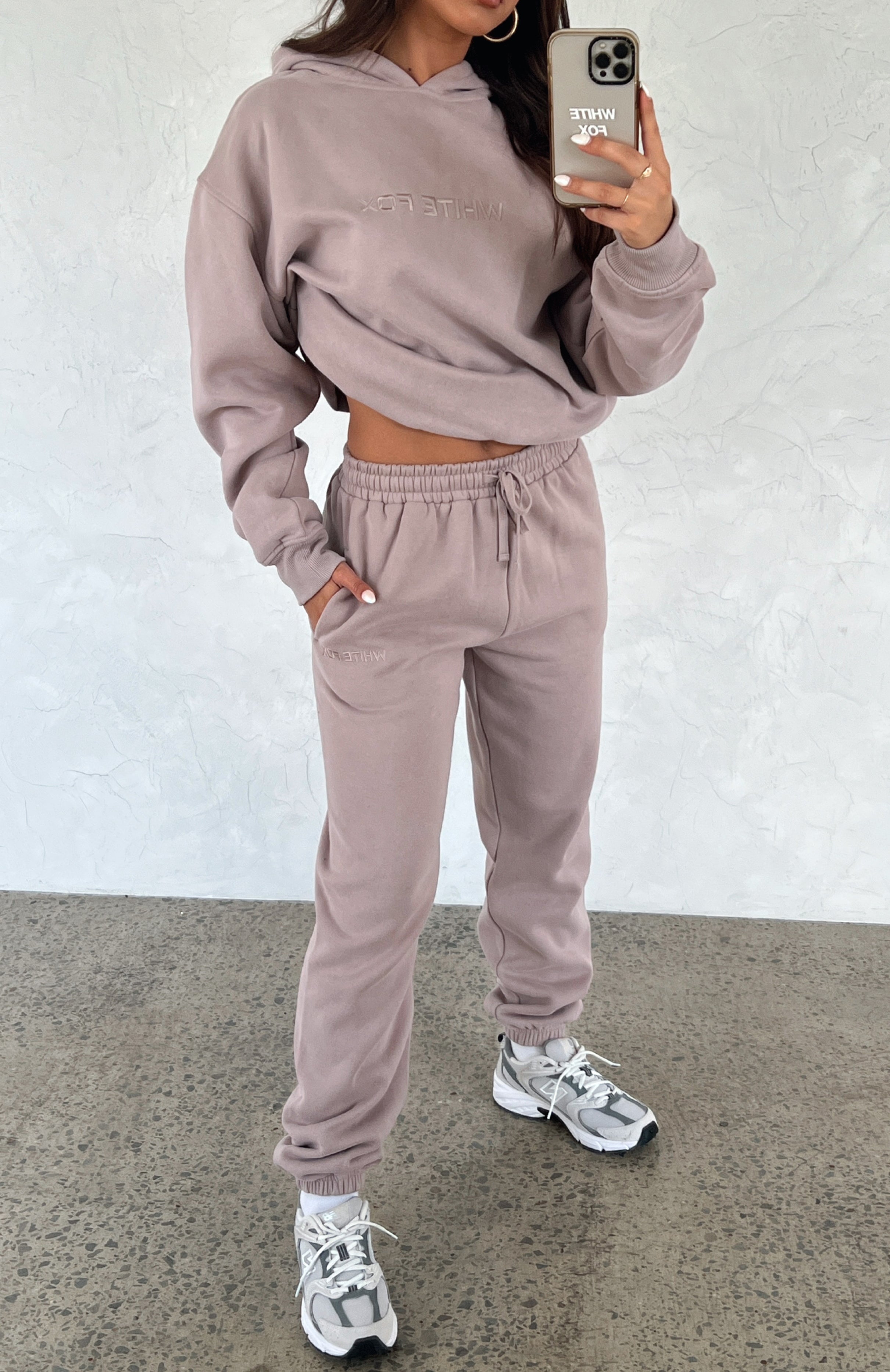 Premium Stay Lifted Sweatpants - Cinnamon Comfort