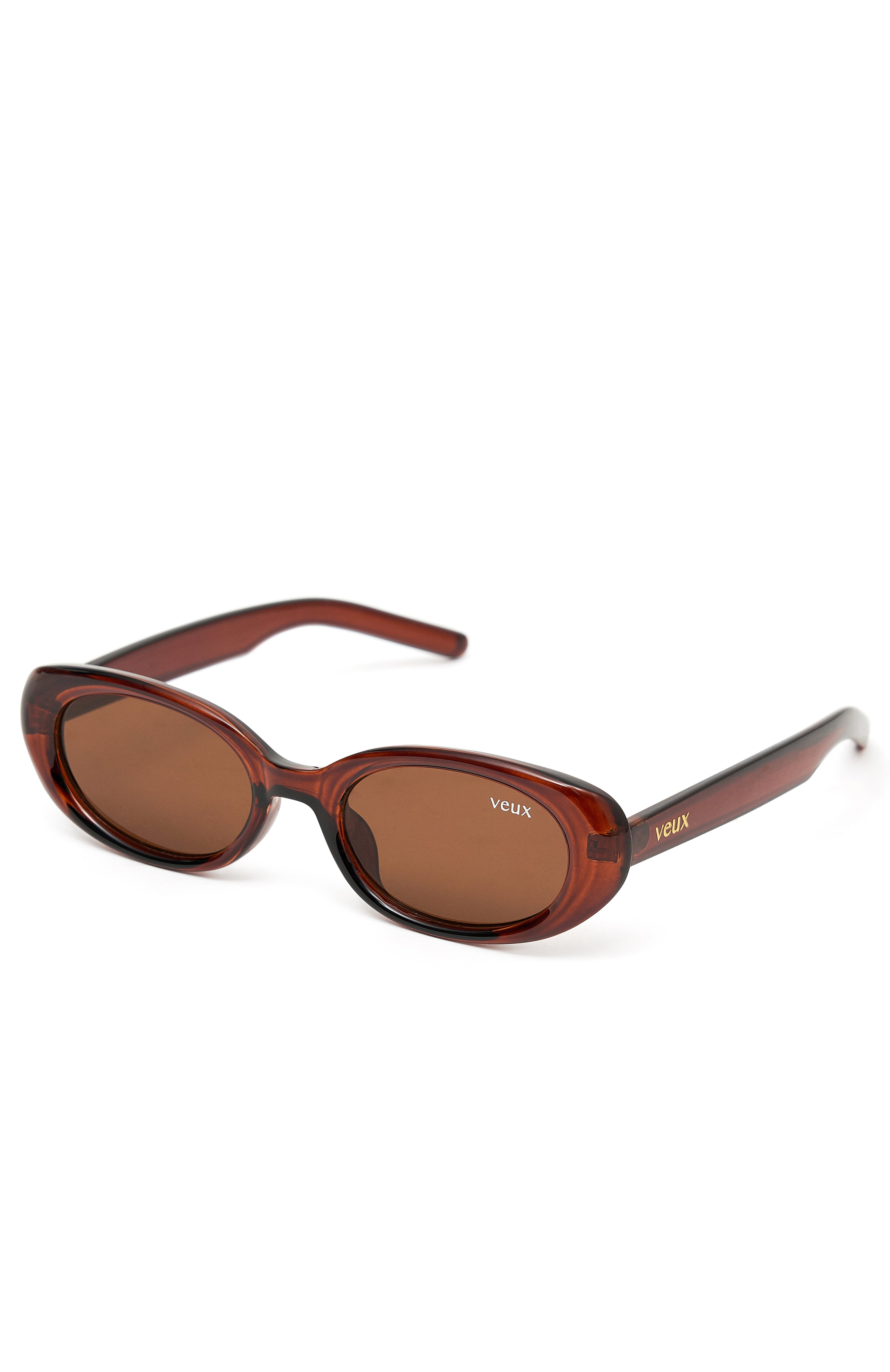 Olivia Premium Brown Sunglasses