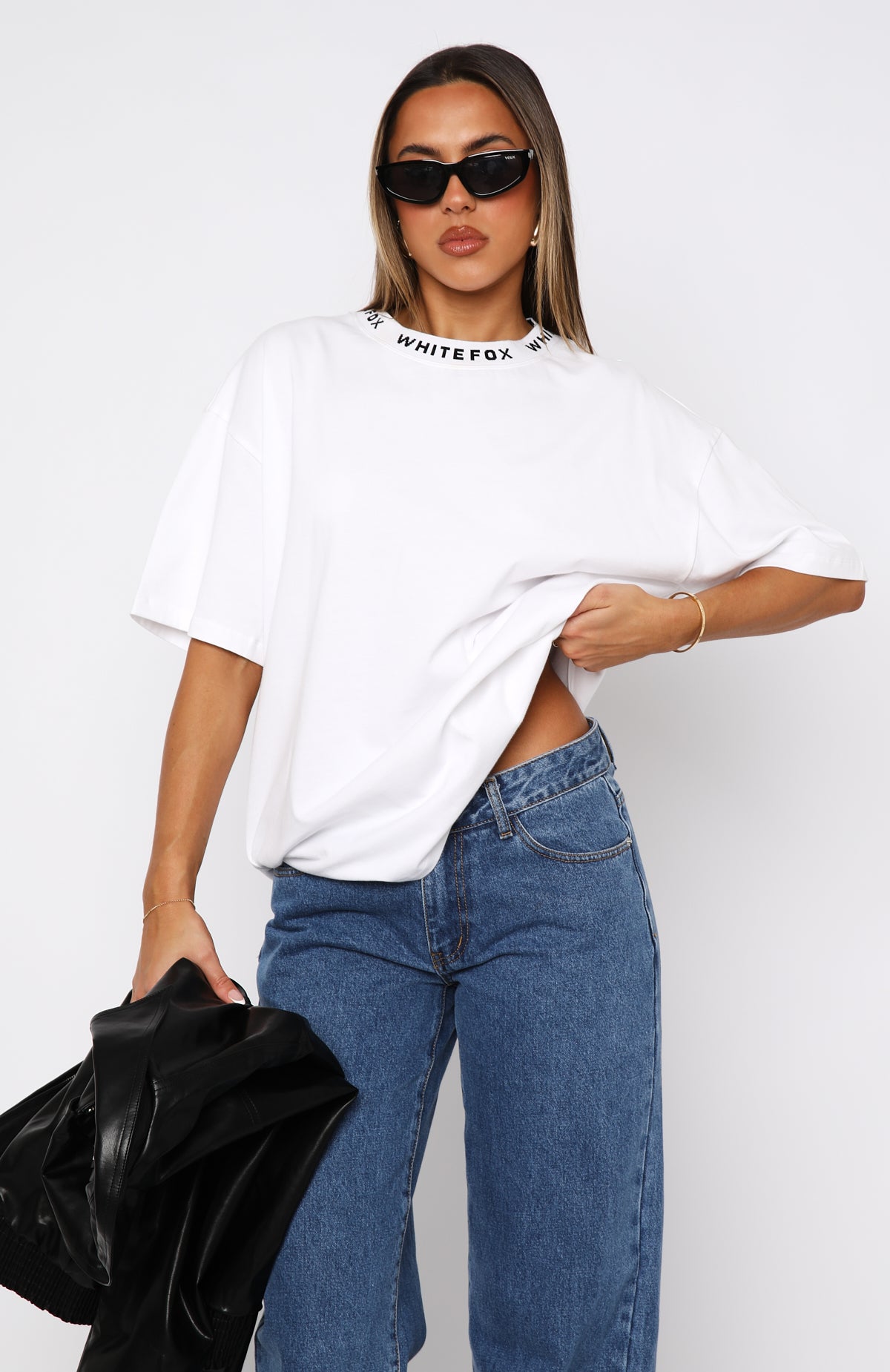 Ultimate Comfort Just Be Free Oversized Tee - Premium White