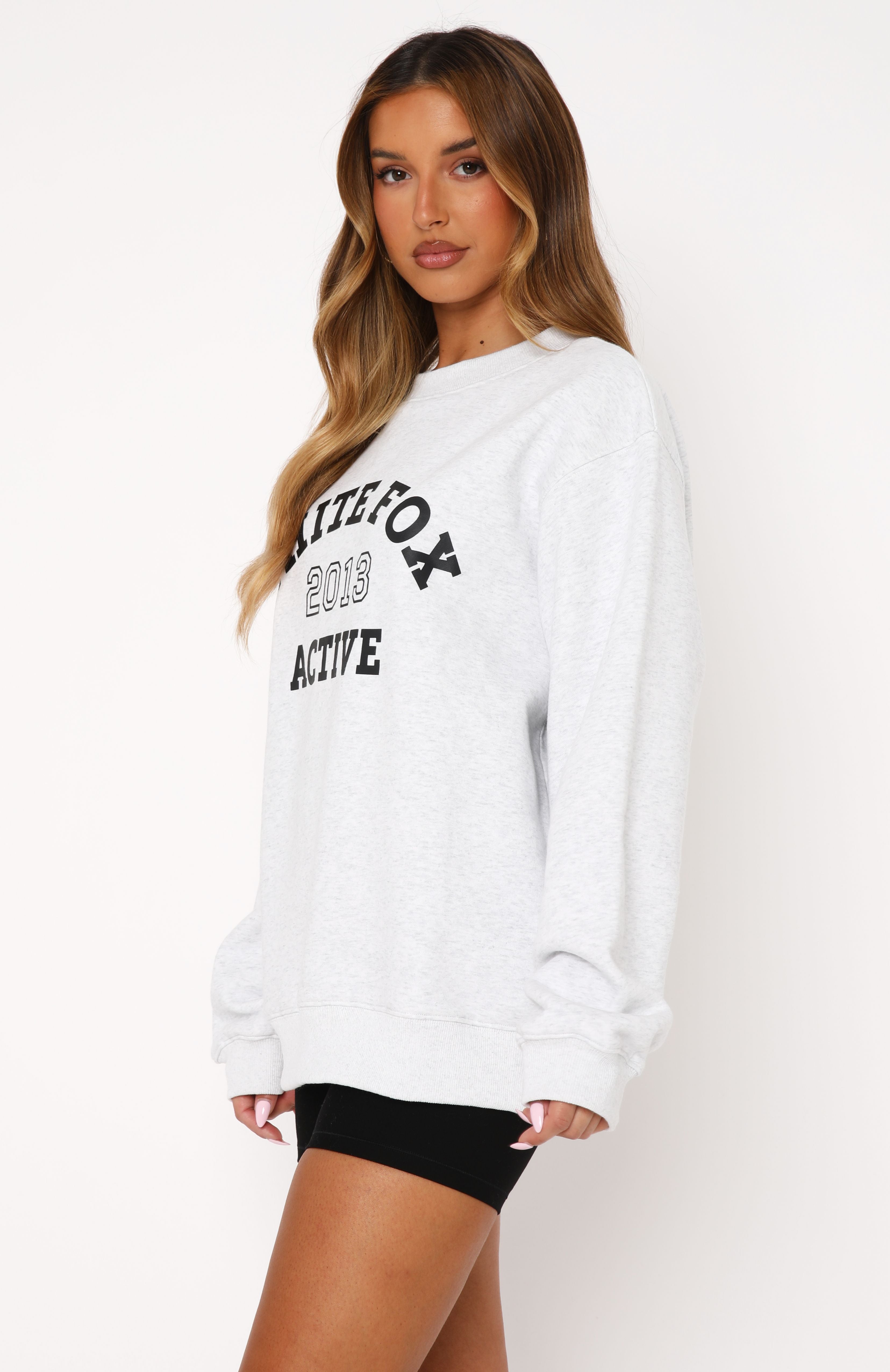 Premium Oversized Grey Marle Sweater - Ultimate Comfort