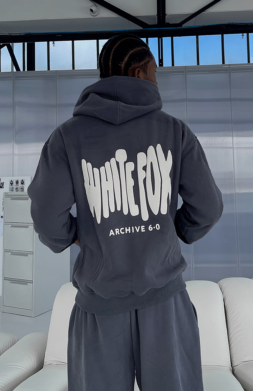 Premium Archive 6.0 Oversized Hoodie - Ultimate Comfort in Ash