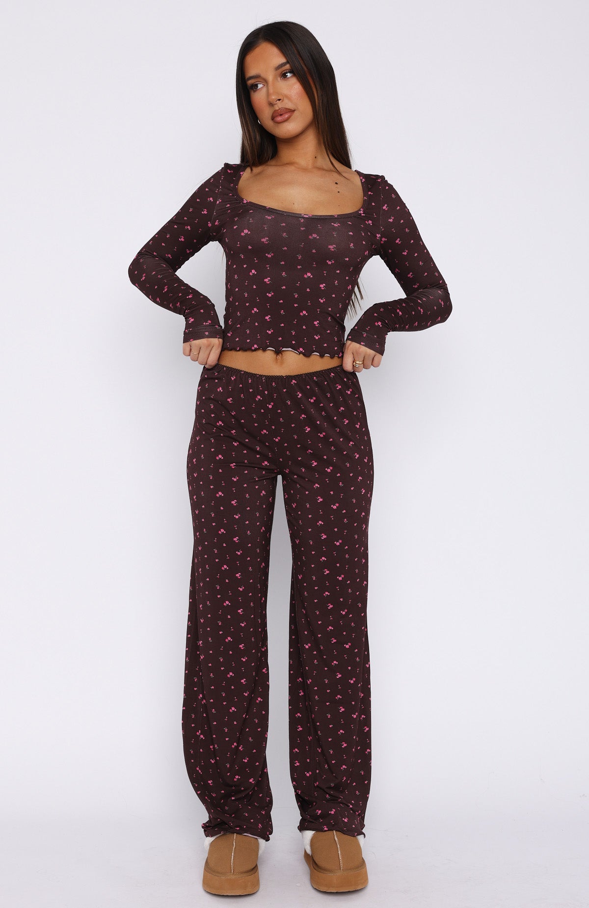 Premium Dreamy Pyjama Pants - Chocolate Dreams Collection