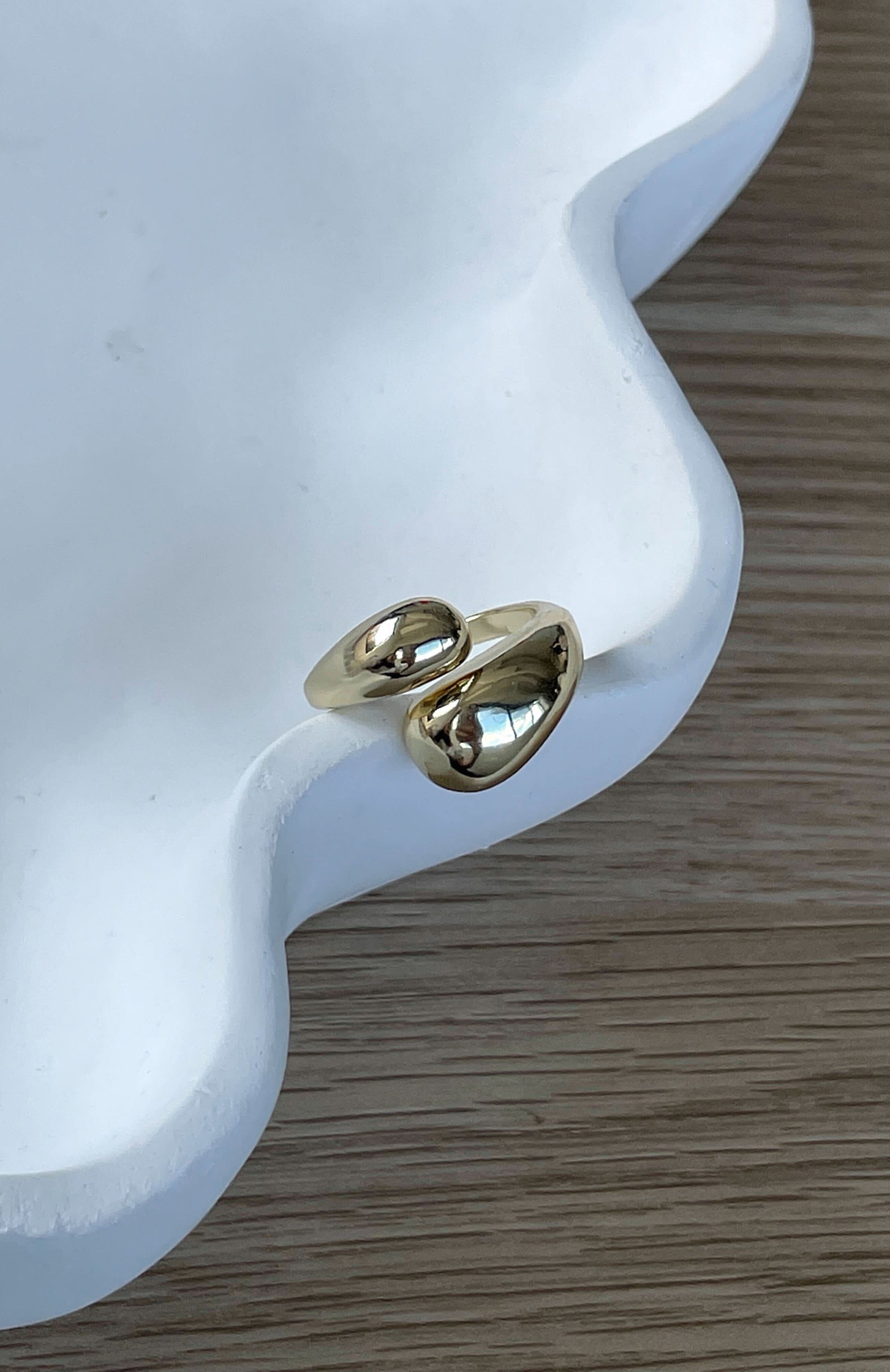 Premium Milana Gold Adjustable Ring