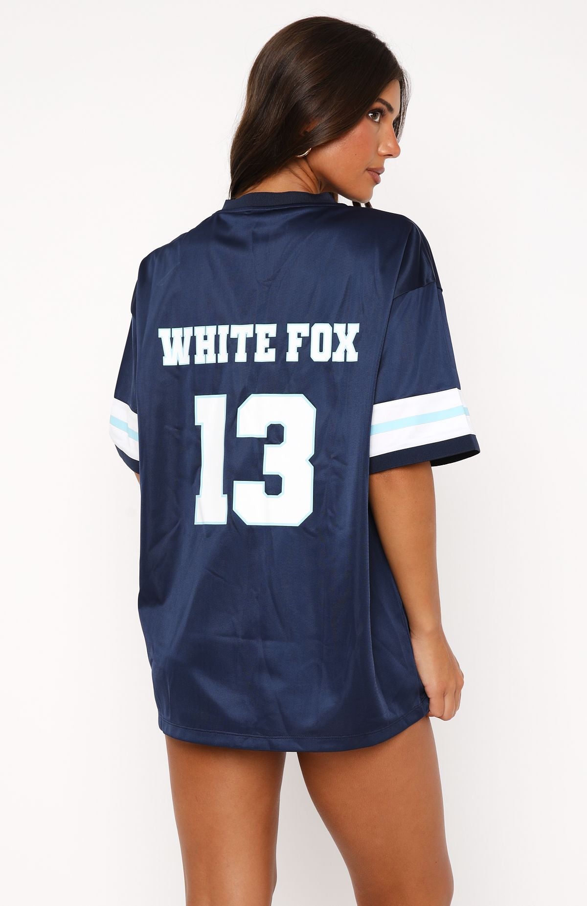 Premium Friday Night Lights Oversized Jersey Navy - Ultimate Game Day Style