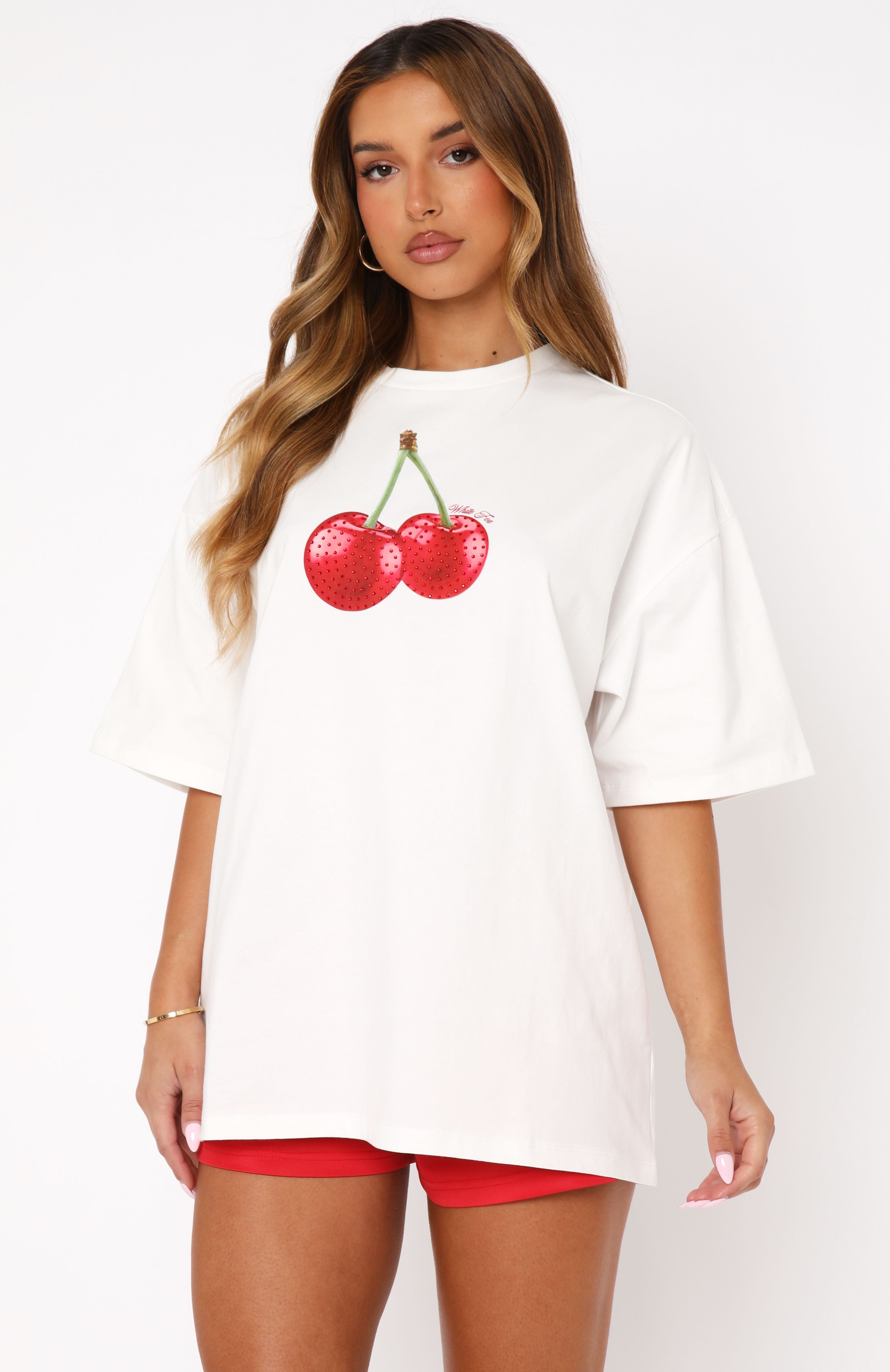 Premium Sweet Like Sugar Oversized Tee - Ultimate Comfort in White