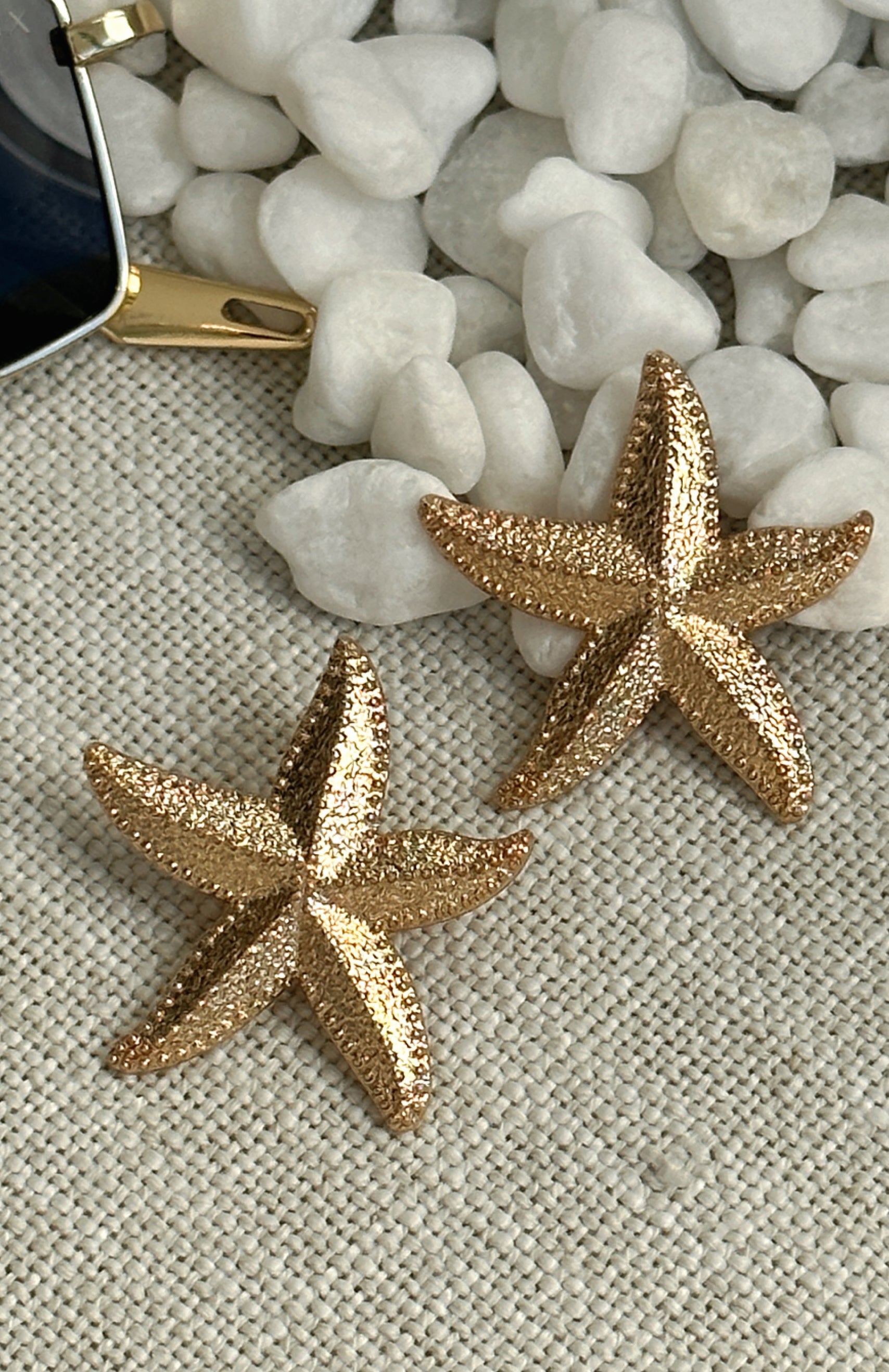 Premium Golden Days Starfish Stud Earrings