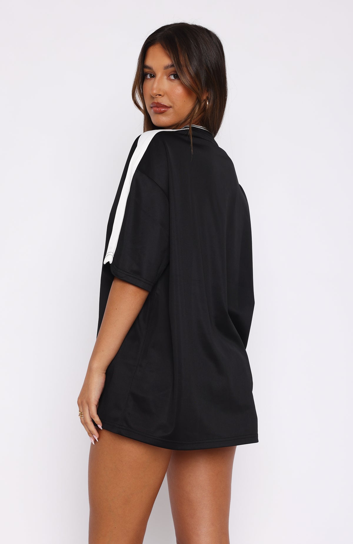 Premium Oversized Jersey Black - Ultimate Comfort & Style