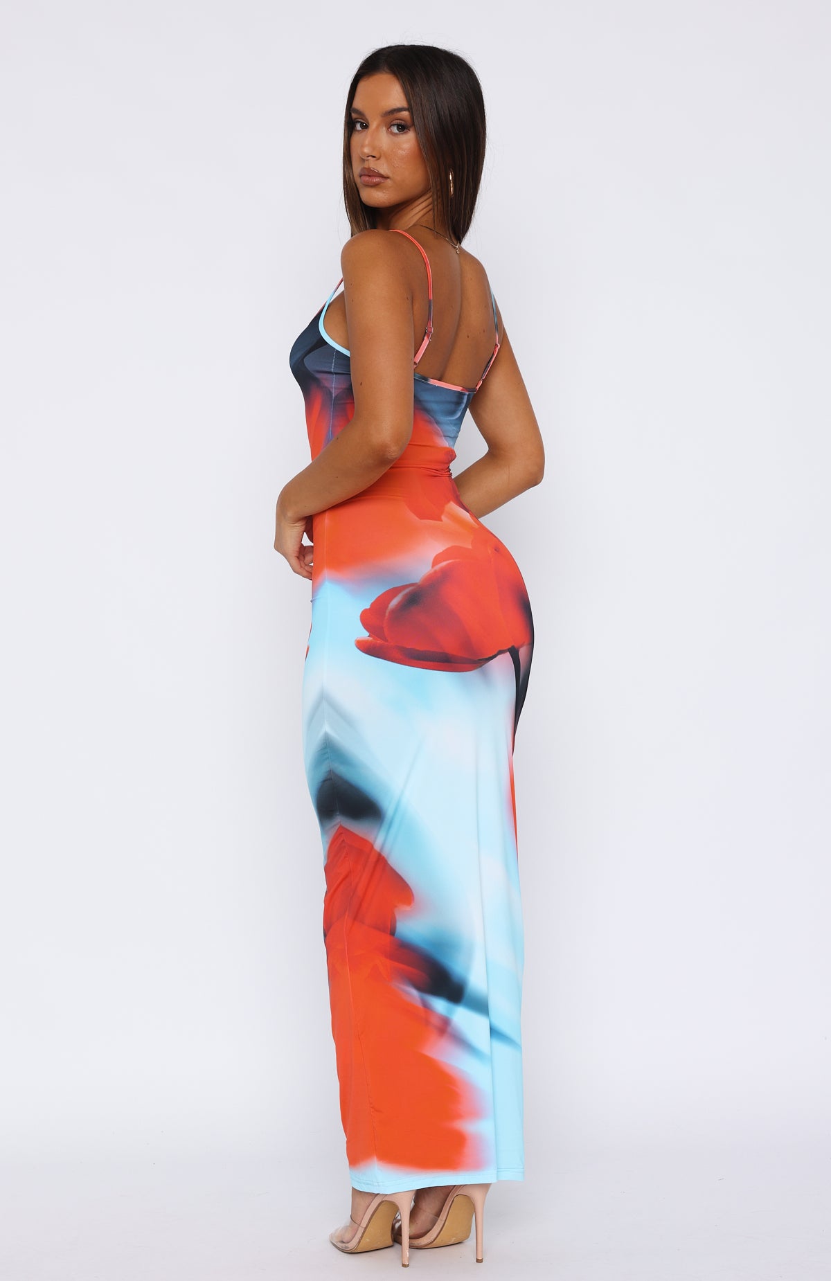 Ultimate Imperial Sapphire Maxi Dress - Premium Stretch Fabric