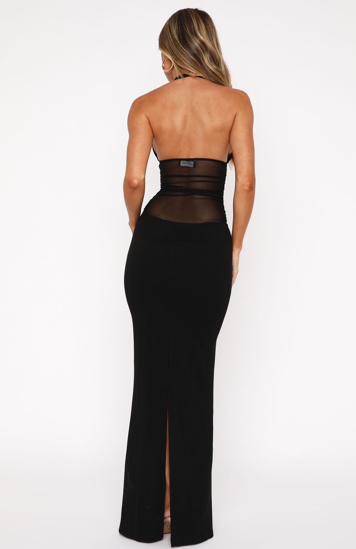 Ultimate All My Love Maxi Dress - Premium Black