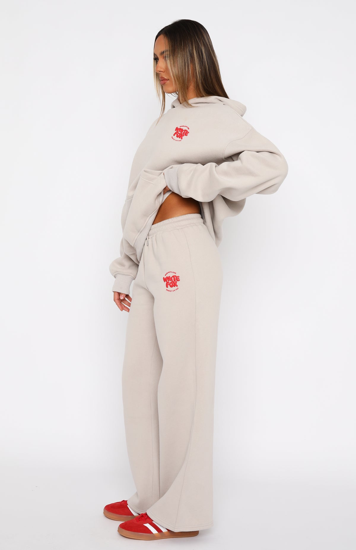 Premium With Love For You Wide Leg Sweatpants - Ultimate Comfort